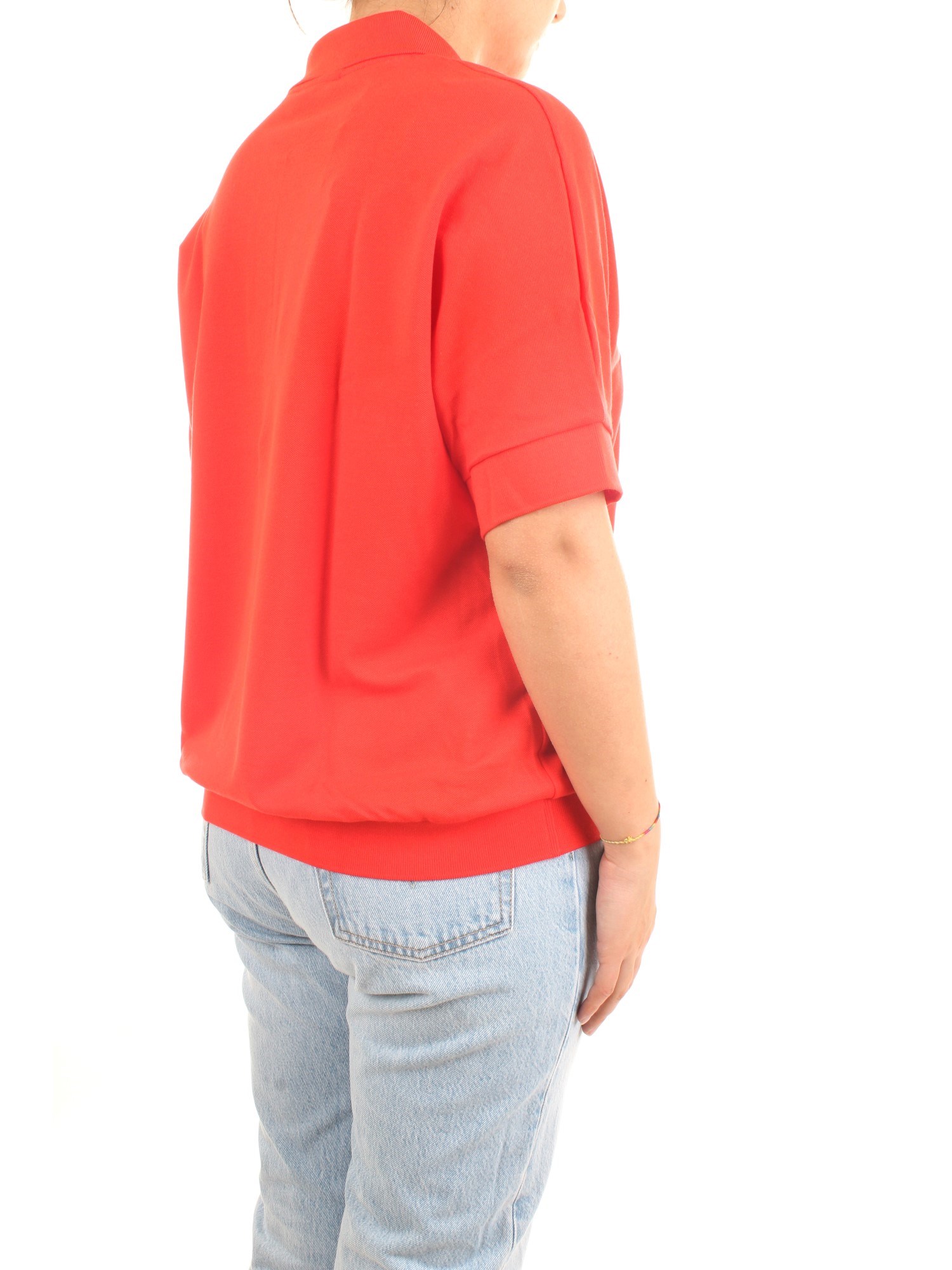 Lacoste PF0504 00 Red Clothing Woman Polo shirt Lacoste PF0504 00 Red Clothing Woman Polo shirt