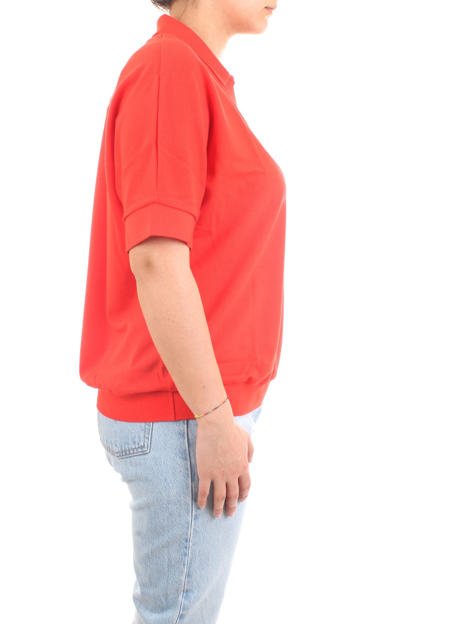 Lacoste PF0504 00 Red Clothing Woman Polo shirt Lacoste PF0504 00 Red Clothing Woman Polo shirt