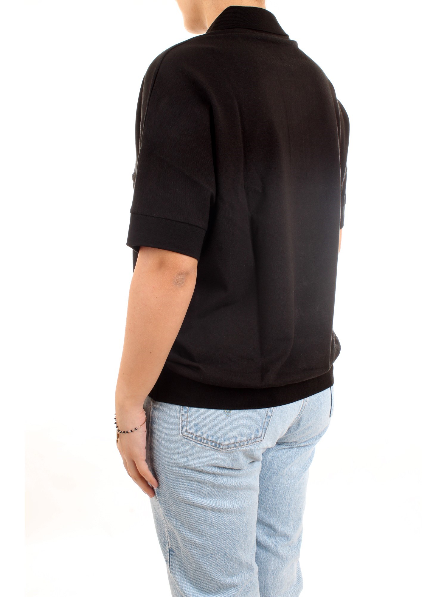 Lacoste PF0504 00 Black Clothing Woman Polo shirt Lacoste PF0504 00 Black Clothing Woman Polo shirt