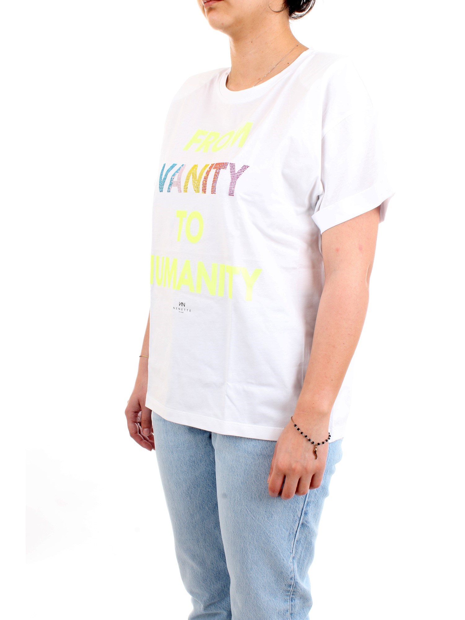 NENETTE - TOUS LES JOURS 31BB-DOOKU White Clothing Woman T-Shirt/Polo NENETTE - TOUS LES JOURS 31BB-DOOKU White Clothing Woman T-Shirt/Polo