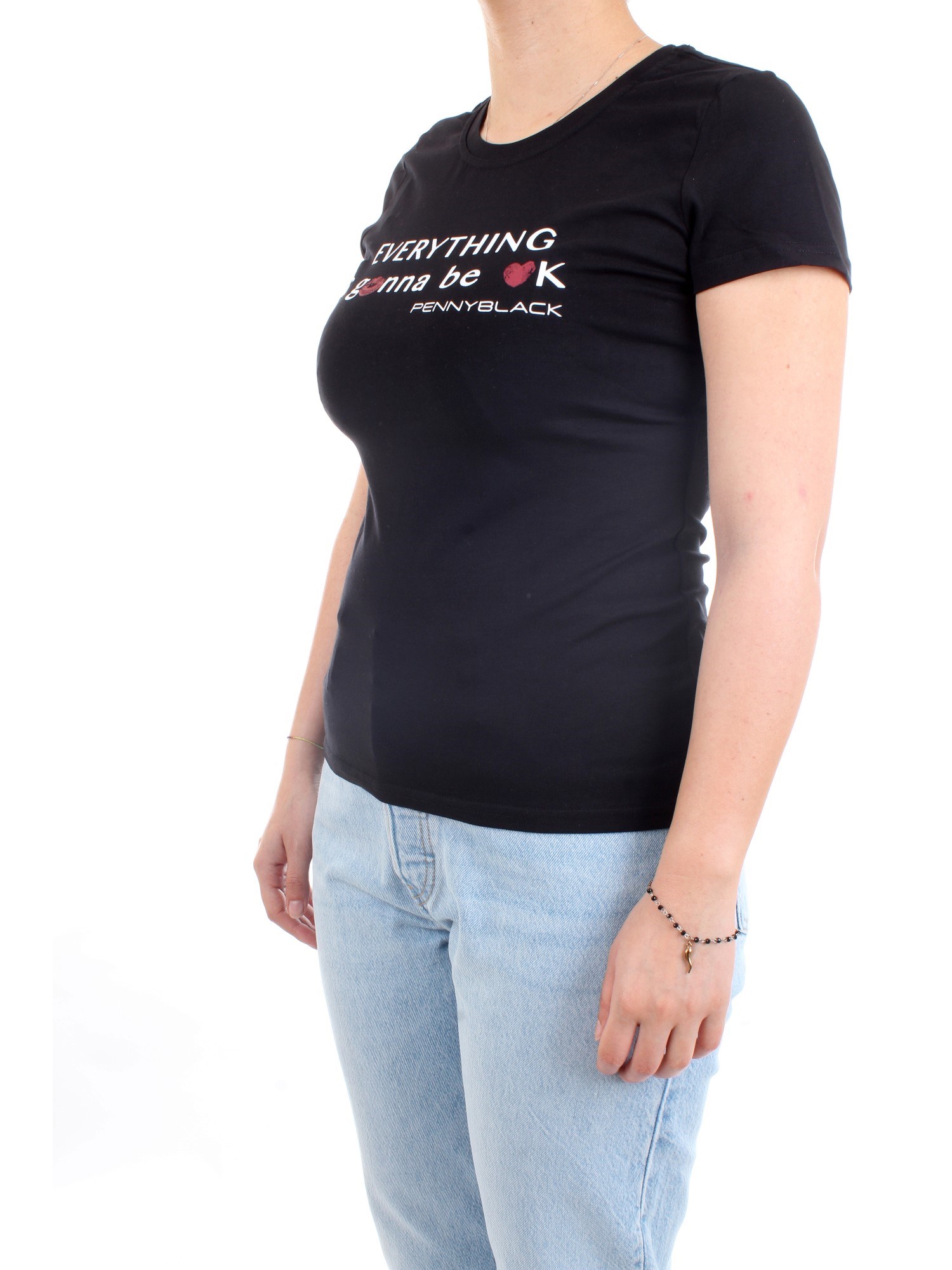 PENNYBLACK 39710721 Black Clothing Woman T-Shirt/Polo PENNYBLACK 39710721 Black Clothing Woman T-Shirt/Polo
