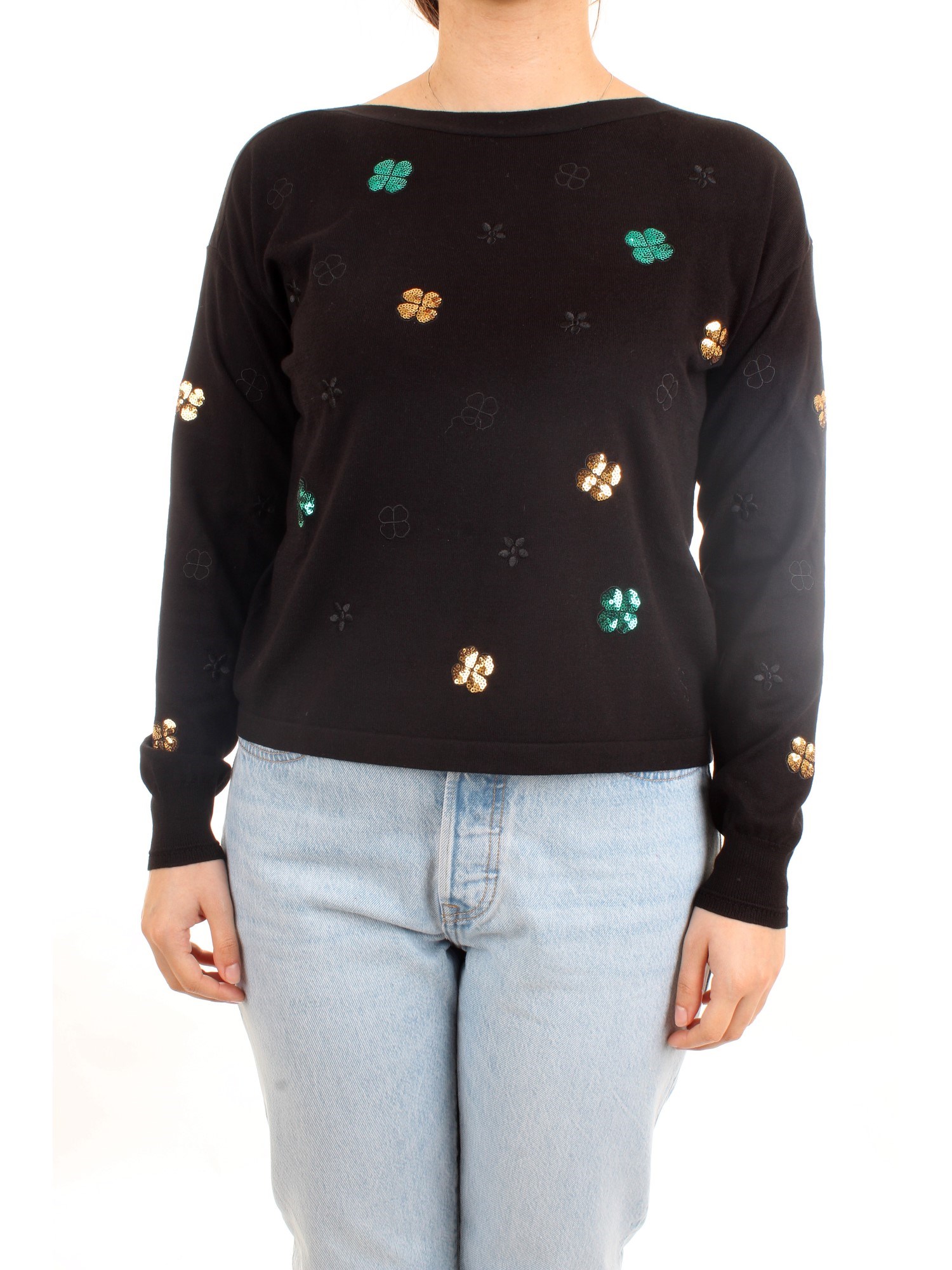 PENNYBLACK 33610621 Black Clothing Woman Sweater PENNYBLACK 33610621 Black Clothing Woman Sweater