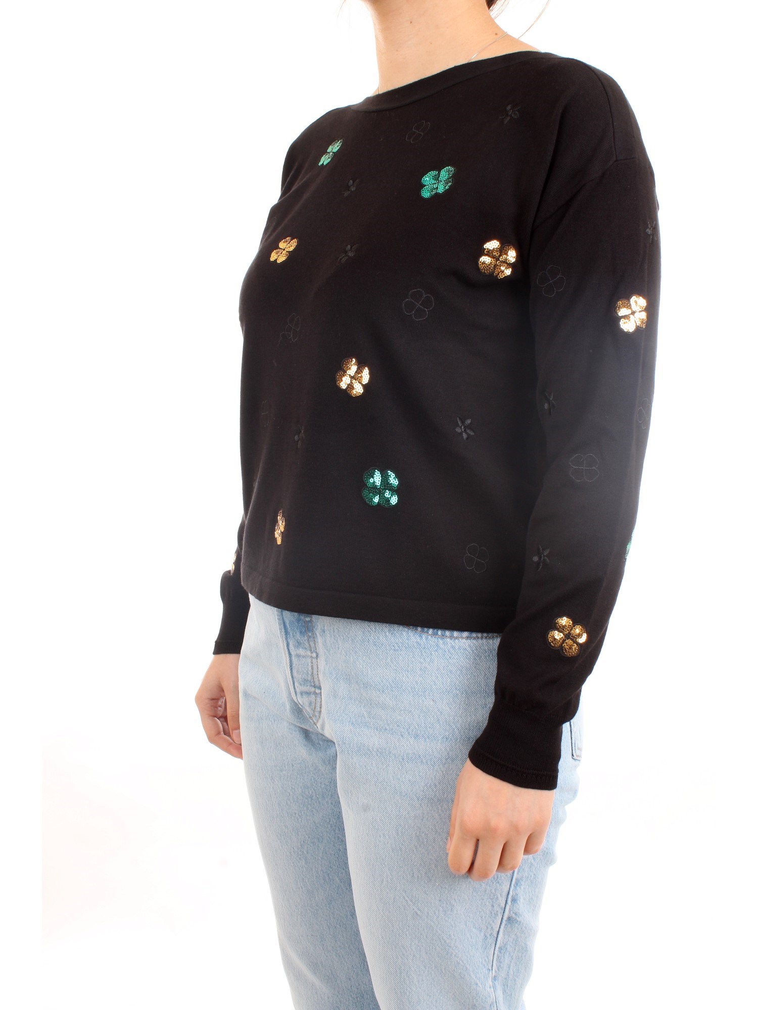 PENNYBLACK 33610621 Black Clothing Woman Sweater PENNYBLACK 33610621 Black Clothing Woman Sweater