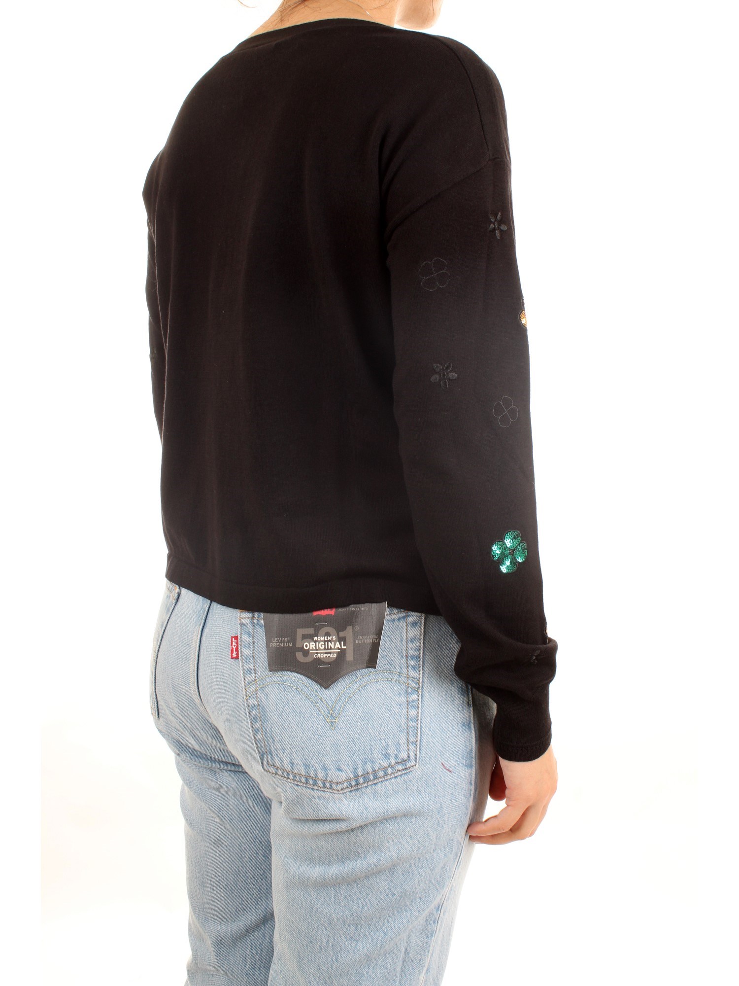 PENNYBLACK 33610621 Black Clothing Woman Sweater PENNYBLACK 33610621 Black Clothing Woman Sweater