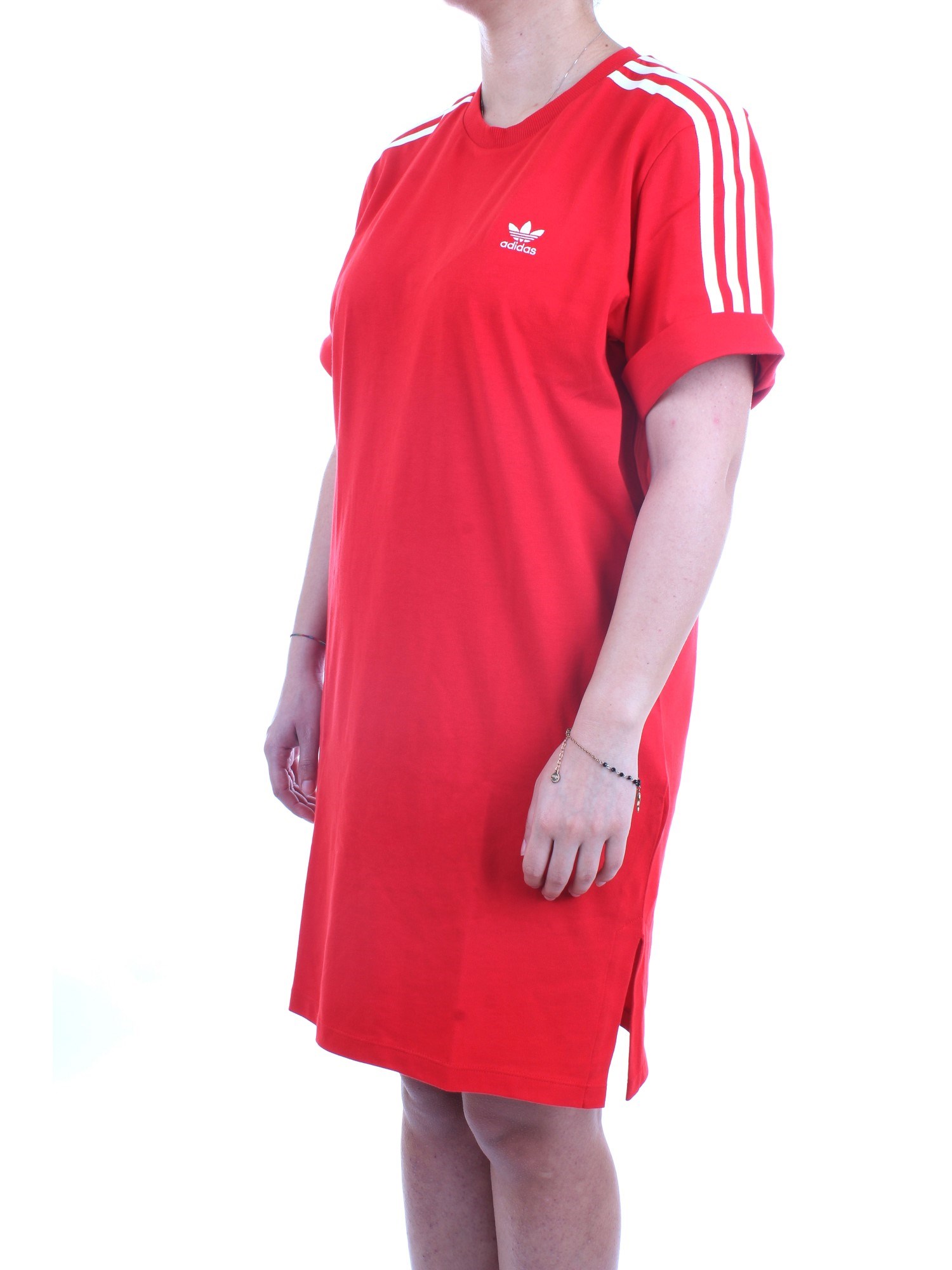 ADIDAS ORIGINALS GN2778 Red Clothing Woman Dress ADIDAS ORIGINALS GN2778 Red Clothing Woman Dress