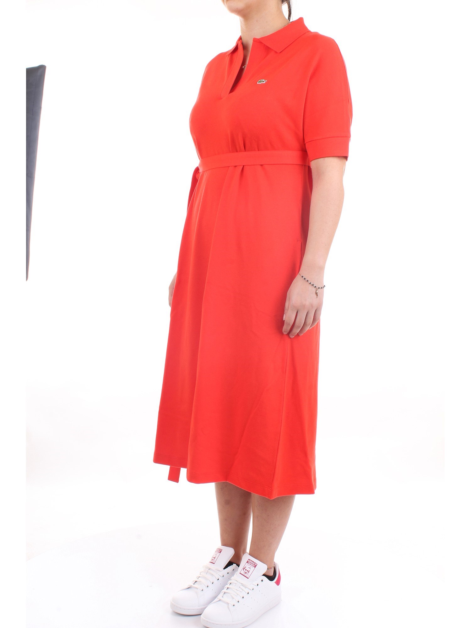 Lacoste EF2302 00 Red Clothing Woman Dress Lacoste EF2302 00 Red Clothing Woman Dress