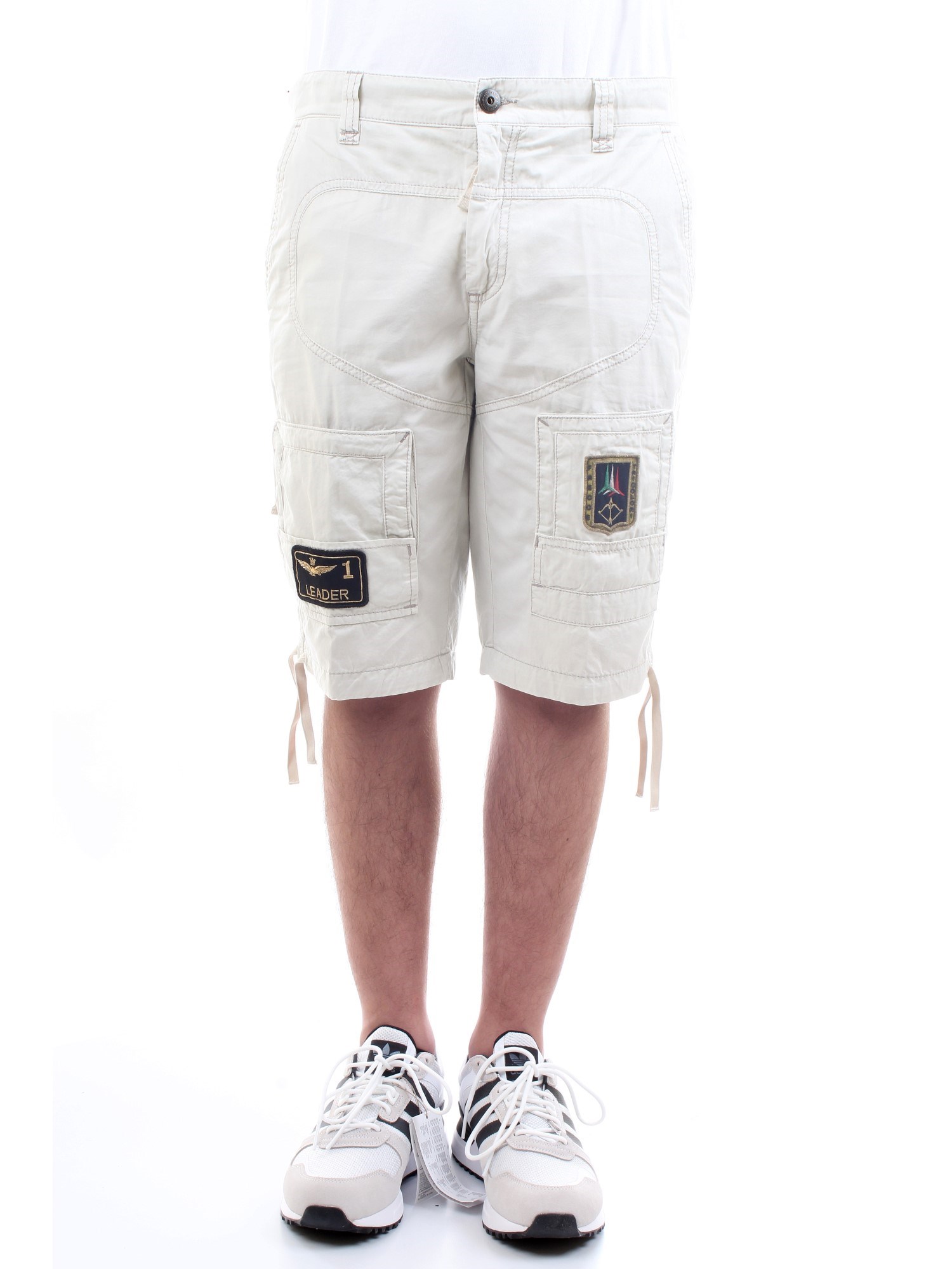 AERONAUTICA MILITARE 211BE041CT1122 Beige Clothing Man Shorts AERONAUTICA MILITARE 211BE041CT1122 Beige Clothing Man Shorts