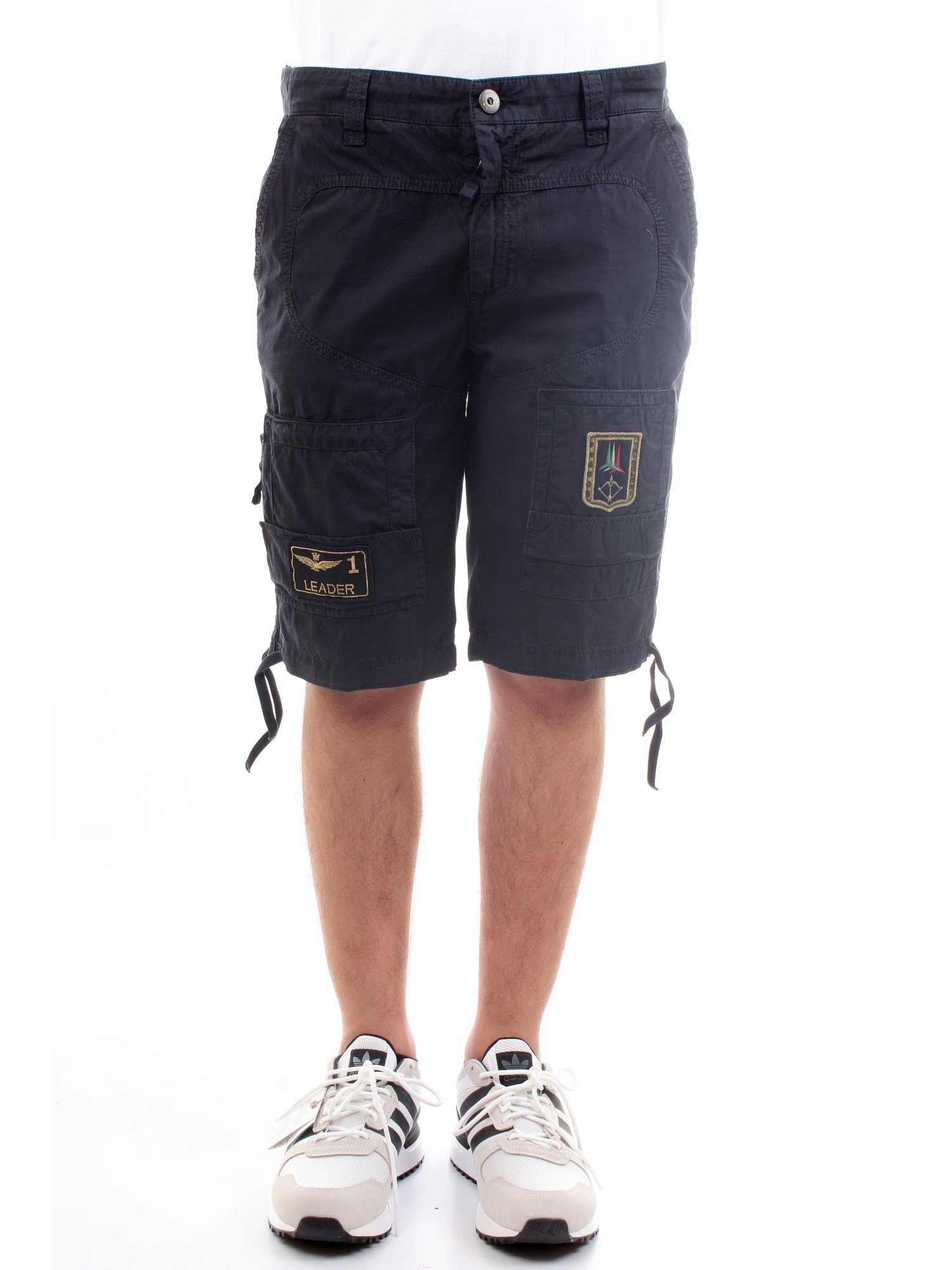 AERONAUTICA MILITARE 211BE041CT1122 Blue Clothing Man Shorts AERONAUTICA MILITARE 211BE041CT1122 Blue Clothing Man Shorts