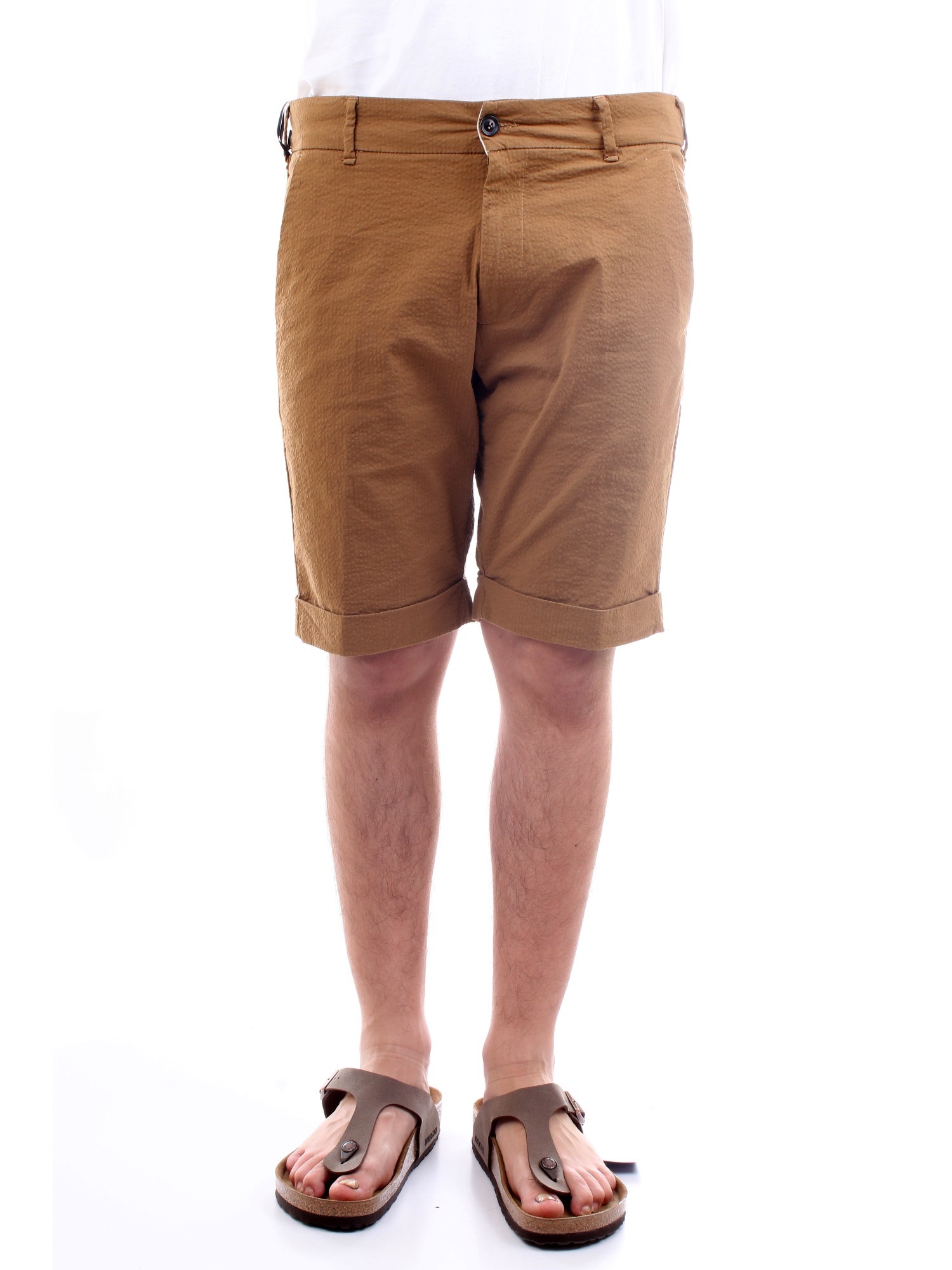 HISTORY LAB 21P716 Brown Clothing Man Shorts HISTORY LAB 21P716 Brown Clothing Man Shorts