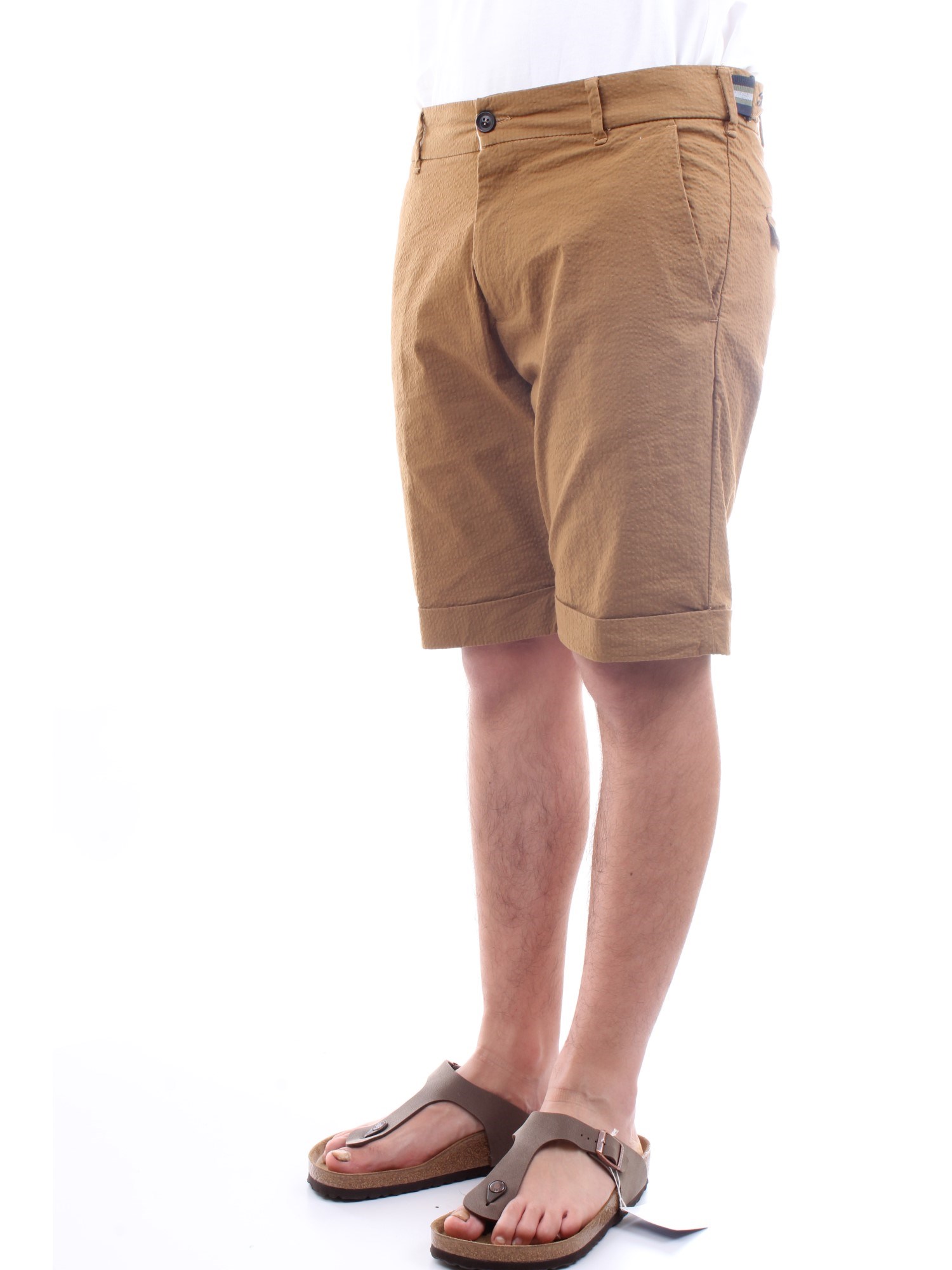 HISTORY LAB 21P716 Brown Clothing Man Shorts HISTORY LAB 21P716 Brown Clothing Man Shorts