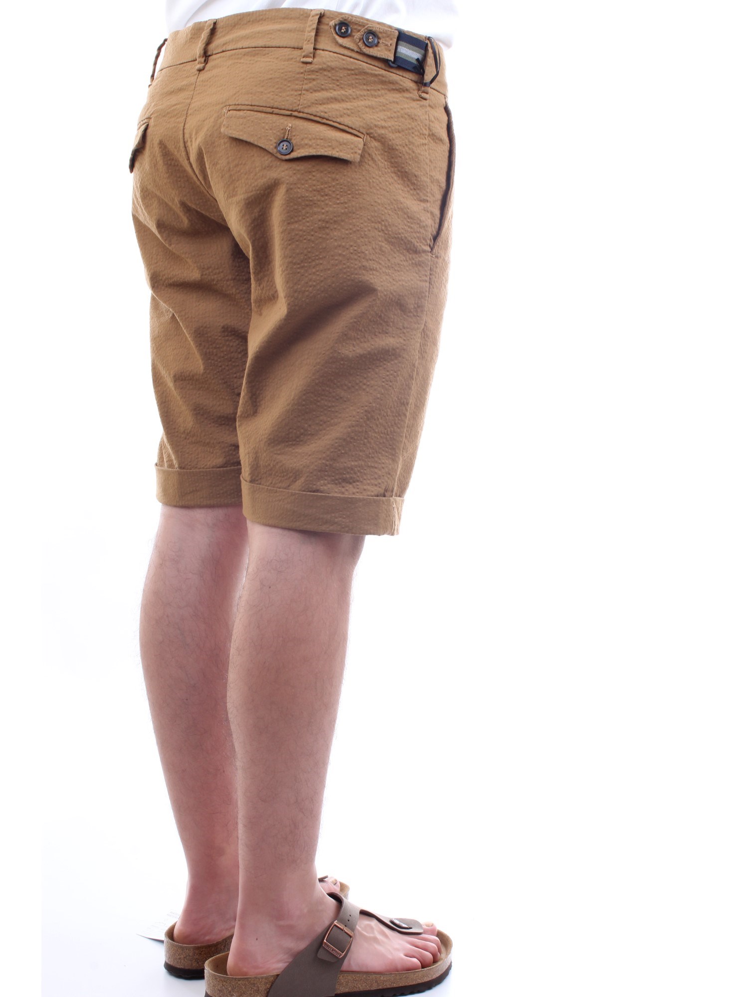 HISTORY LAB 21P716 Brown Clothing Man Shorts HISTORY LAB 21P716 Brown Clothing Man Shorts