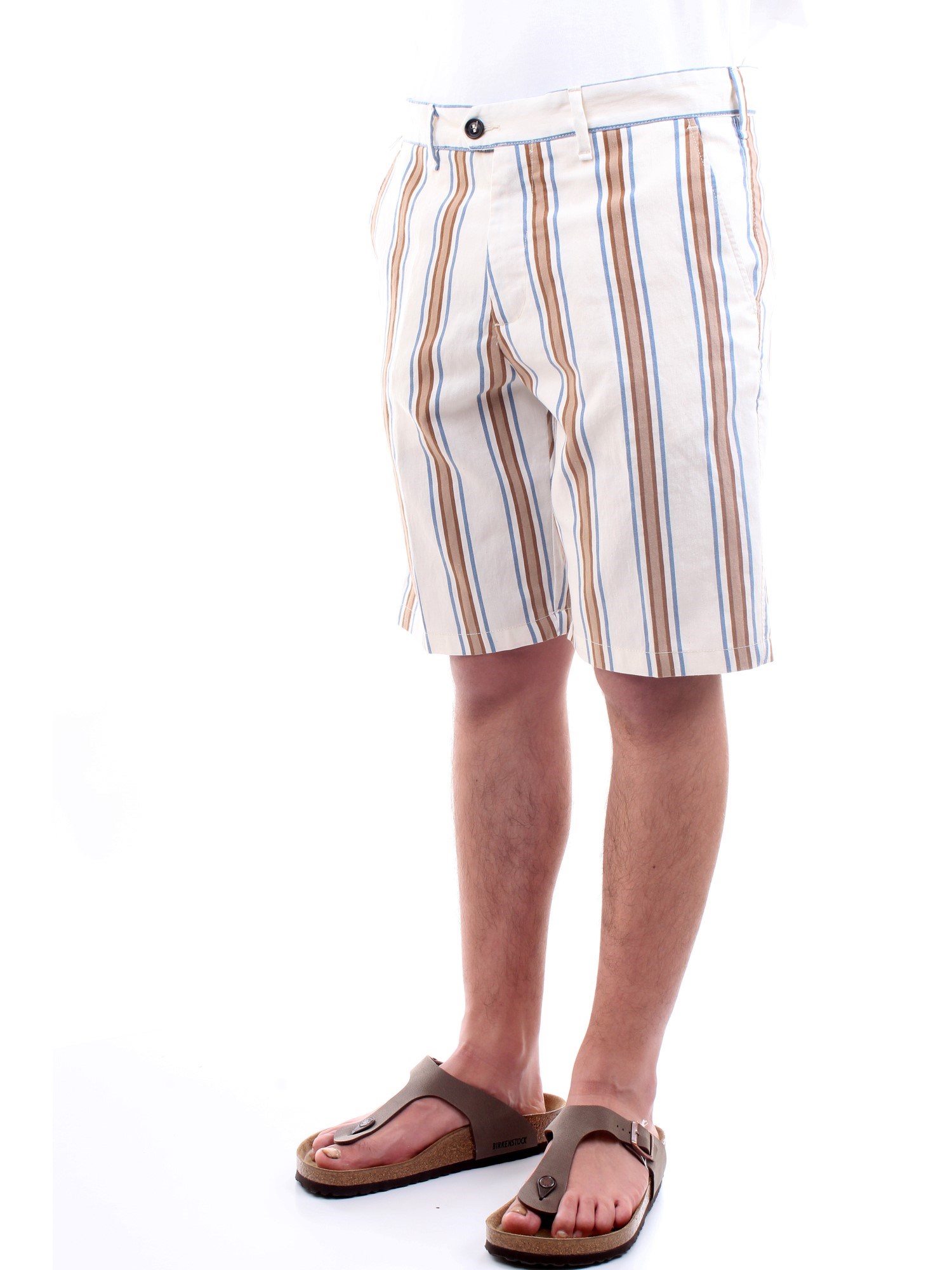 HISTORY LAB 21P72097 Milk Clothing Man Shorts HISTORY LAB 21P72097 Milk Clothing Man Shorts