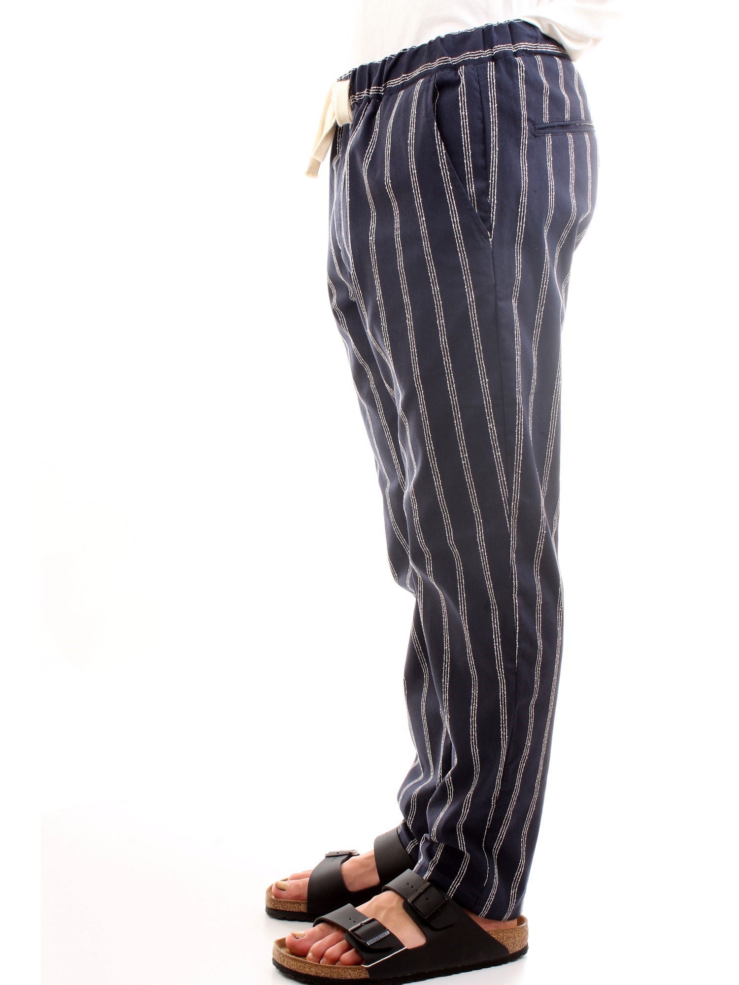 HISTORY LAB 21PG1694 Blue Clothing Man Trousers HISTORY LAB 21PG1694 Blue Clothing Man Trousers