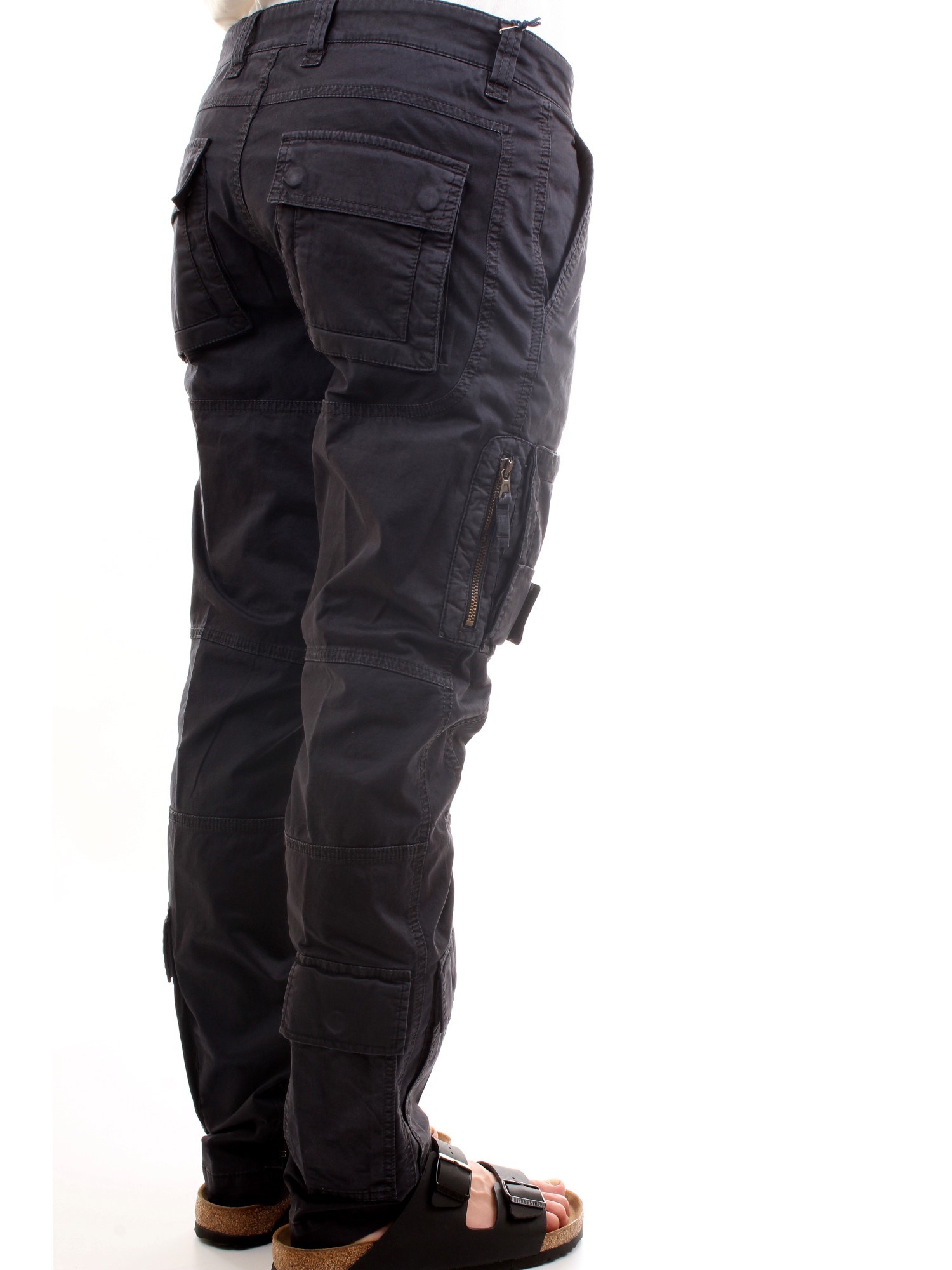 AERONAUTICA MILITARE 211PA1387CT1493 Blue Clothing Man Trousers AERONAUTICA MILITARE 211PA1387CT1493 Blue Clothing Man Trousers