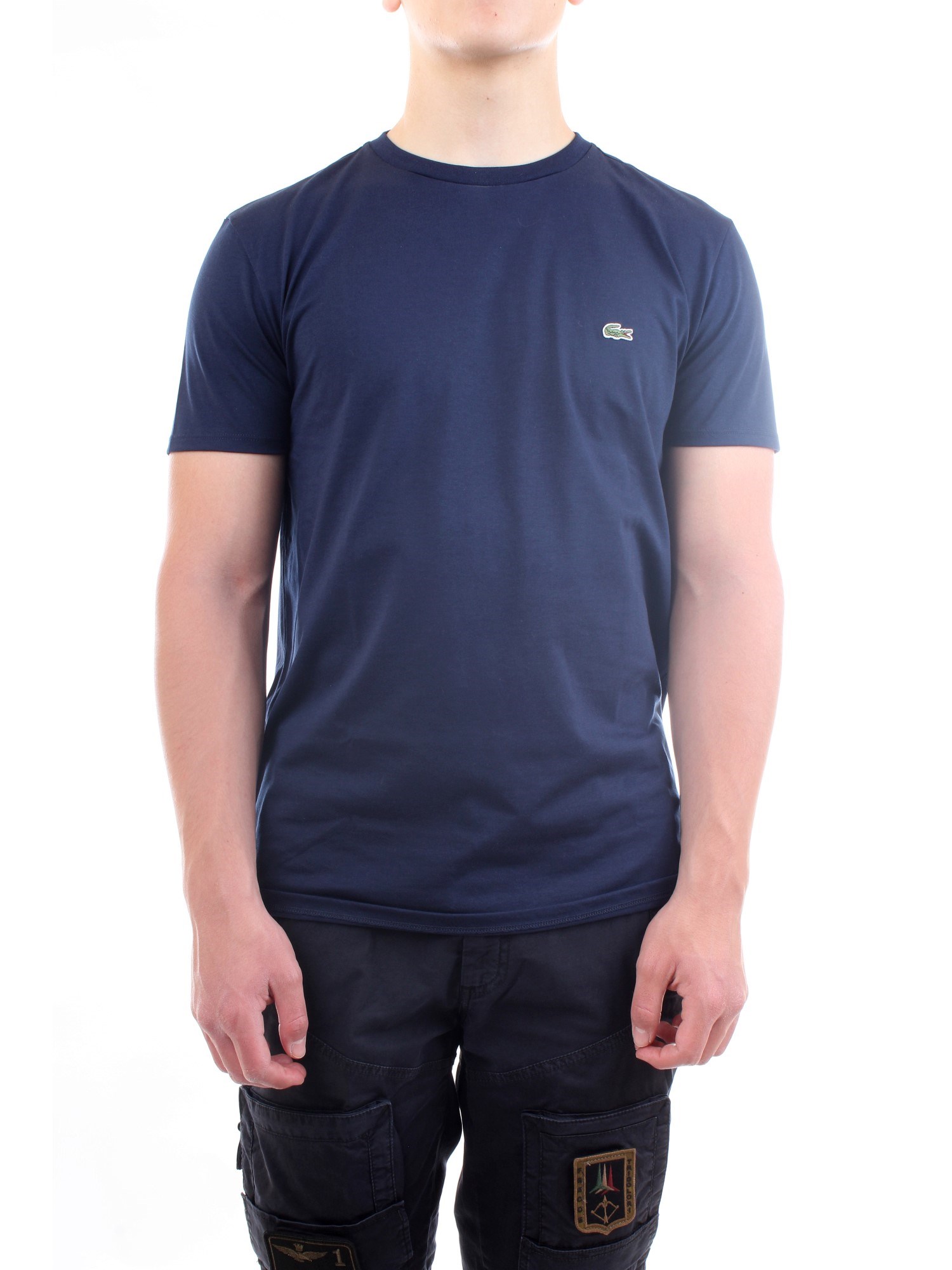Lacoste TH6709 00 Blue Clothing Man T-Shirt/Polo Lacoste TH6709 00 Blue Clothing Man T-Shirt/Polo