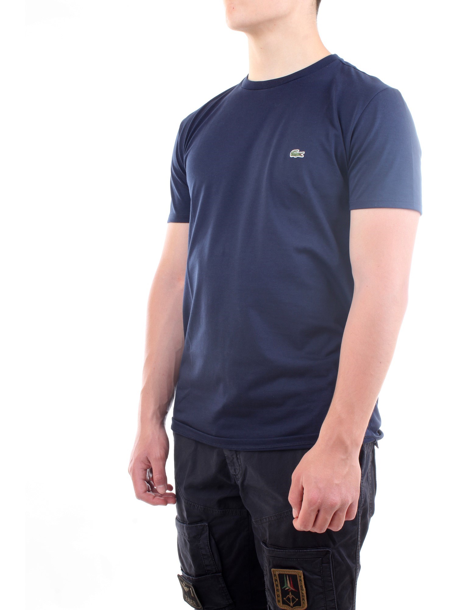 Lacoste TH6709 00 Blue Clothing Man T-Shirt/Polo Lacoste TH6709 00 Blue Clothing Man T-Shirt/Polo