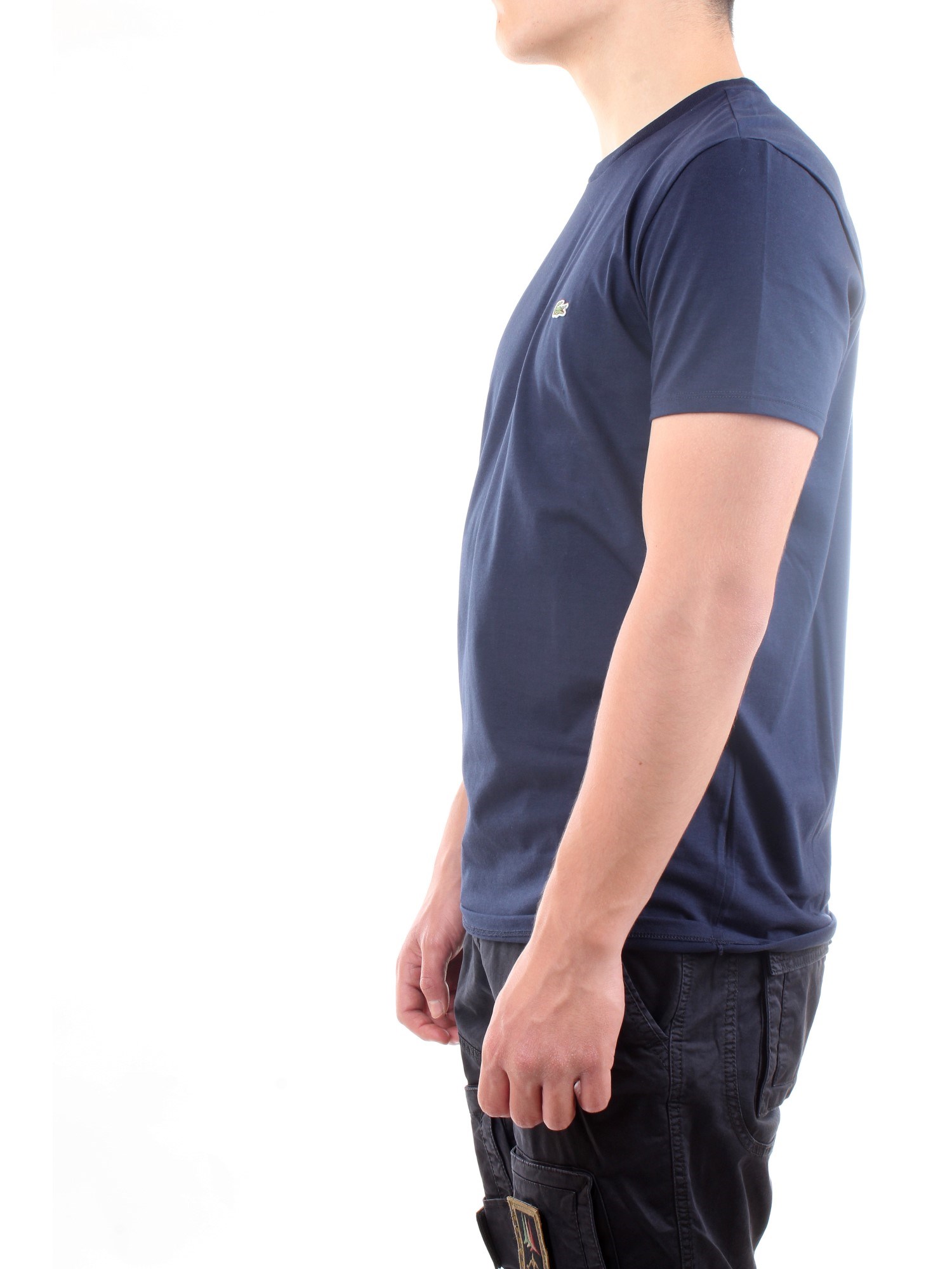 Lacoste TH6709 00 Blue Clothing Man T-Shirt/Polo Lacoste TH6709 00 Blue Clothing Man T-Shirt/Polo