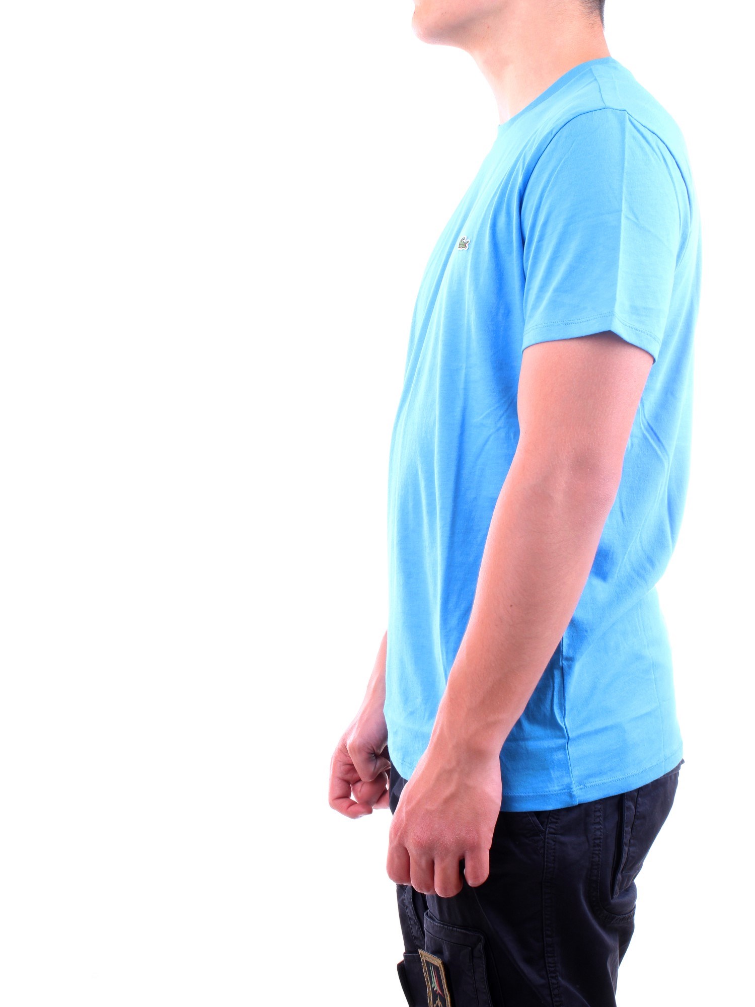 Lacoste TH6709 00 Light blue Clothing Man T-Shirt/Polo Lacoste TH6709 00 Light blue Clothing Man T-Shirt/Polo