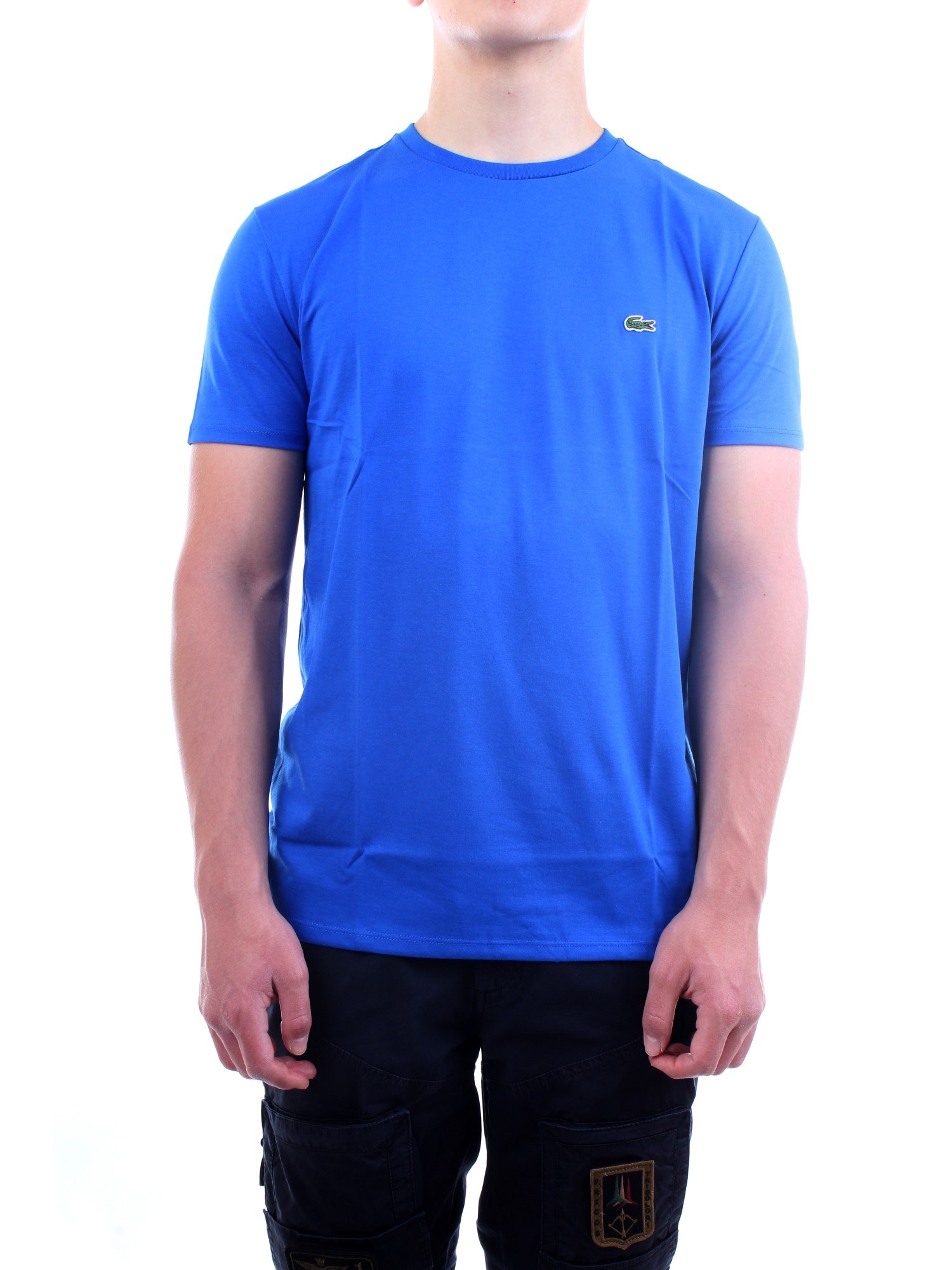 Lacoste TH6709 00 Medium blue Clothing Man T-Shirt/Polo Lacoste TH6709 00 Medium blue Clothing Man T-Shirt/Polo