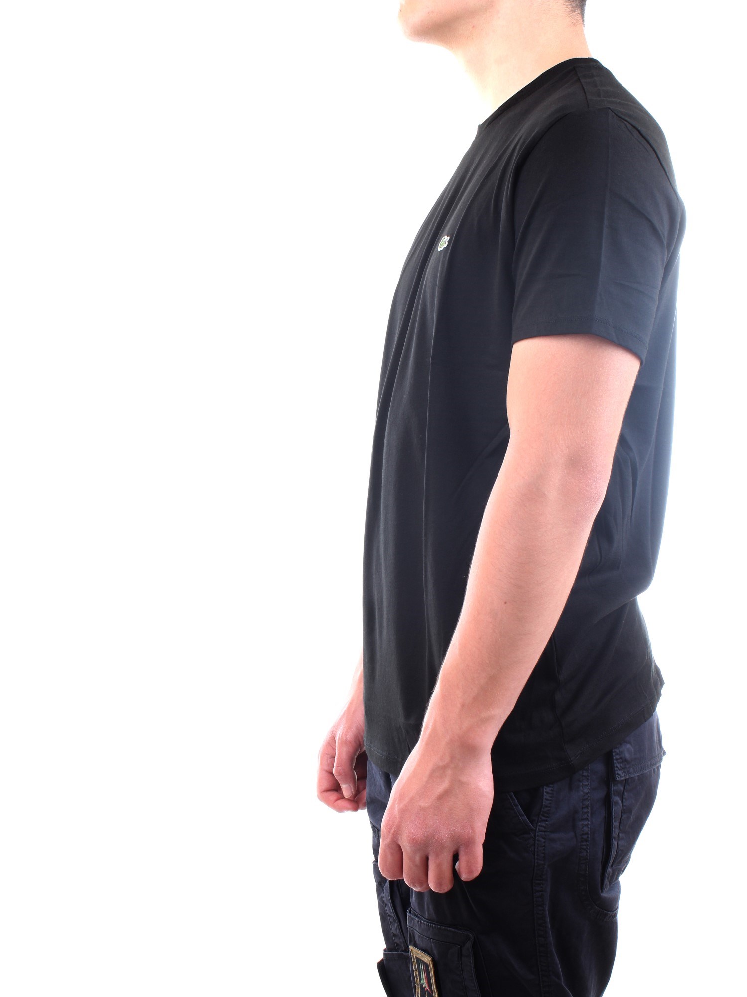 Lacoste TH6709 00 Black Clothing Man T-Shirt/Polo Lacoste TH6709 00 Black Clothing Man T-Shirt/Polo