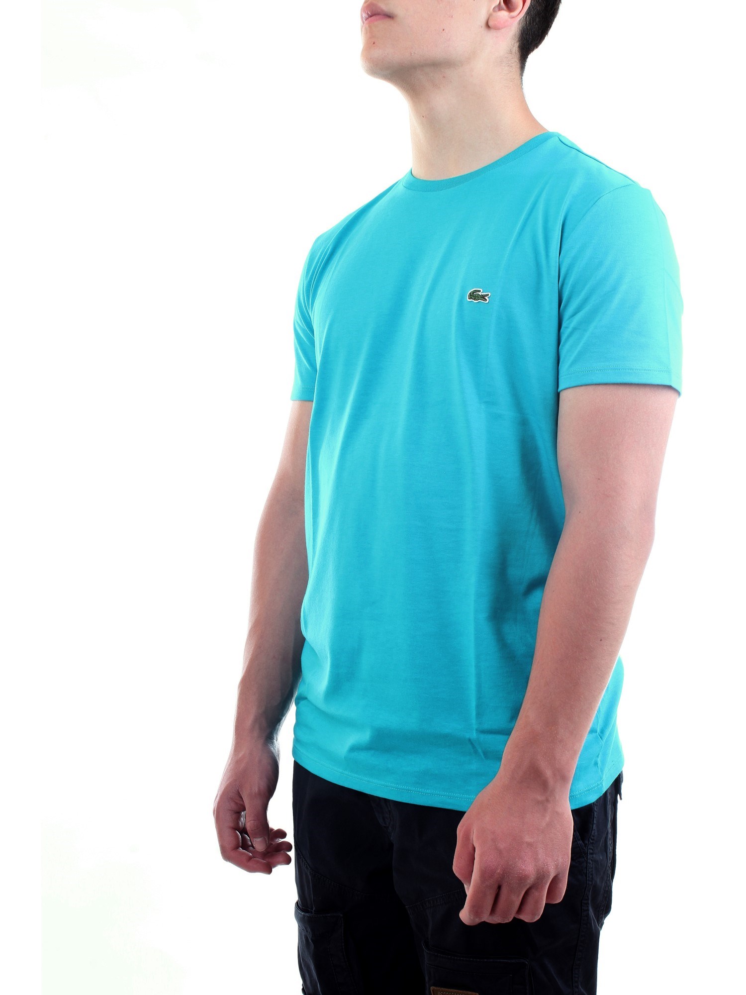 Lacoste TH6709 00 Green water Clothing Man T-Shirt/Polo Lacoste TH6709 00 Green water Clothing Man T-Shirt/Polo