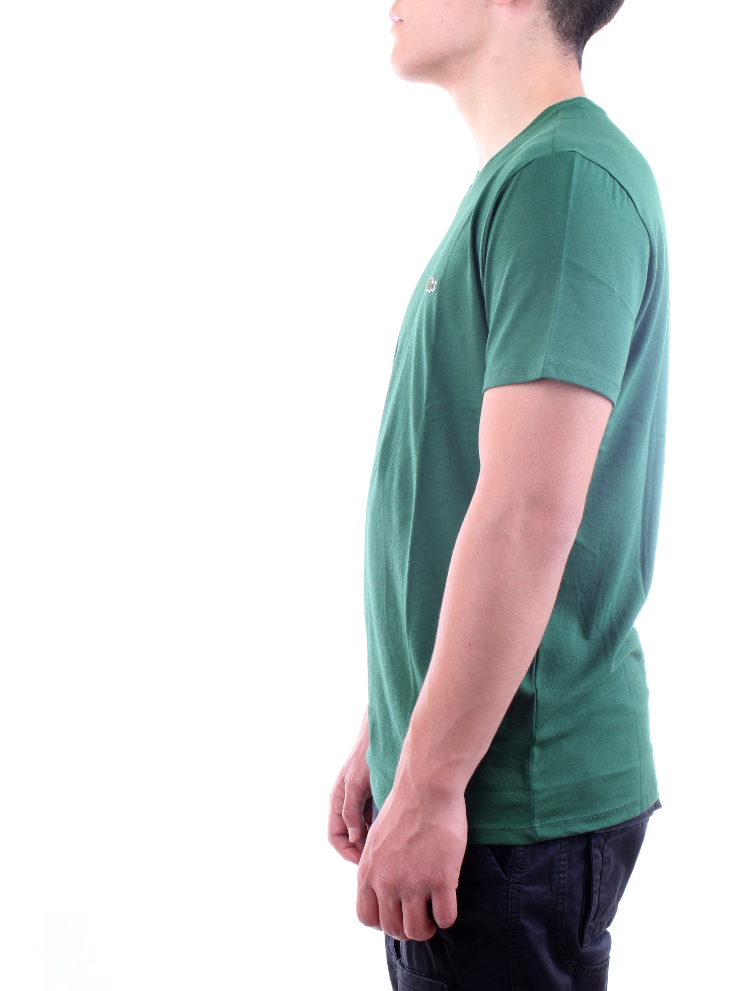 Lacoste TH6709 00 Green Clothing Man T-Shirt/Polo Lacoste TH6709 00 Green Clothing Man T-Shirt/Polo