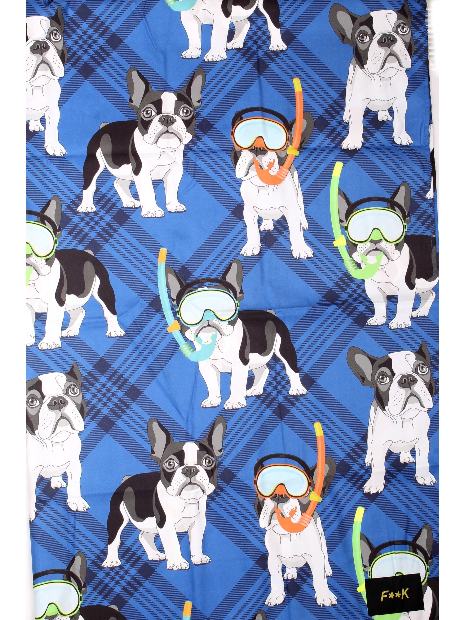 F**K F21-A23 Medium blue Accessories Unisex Beach towel F**K F21-A23 Medium blue Accessories Unisex Beach towel