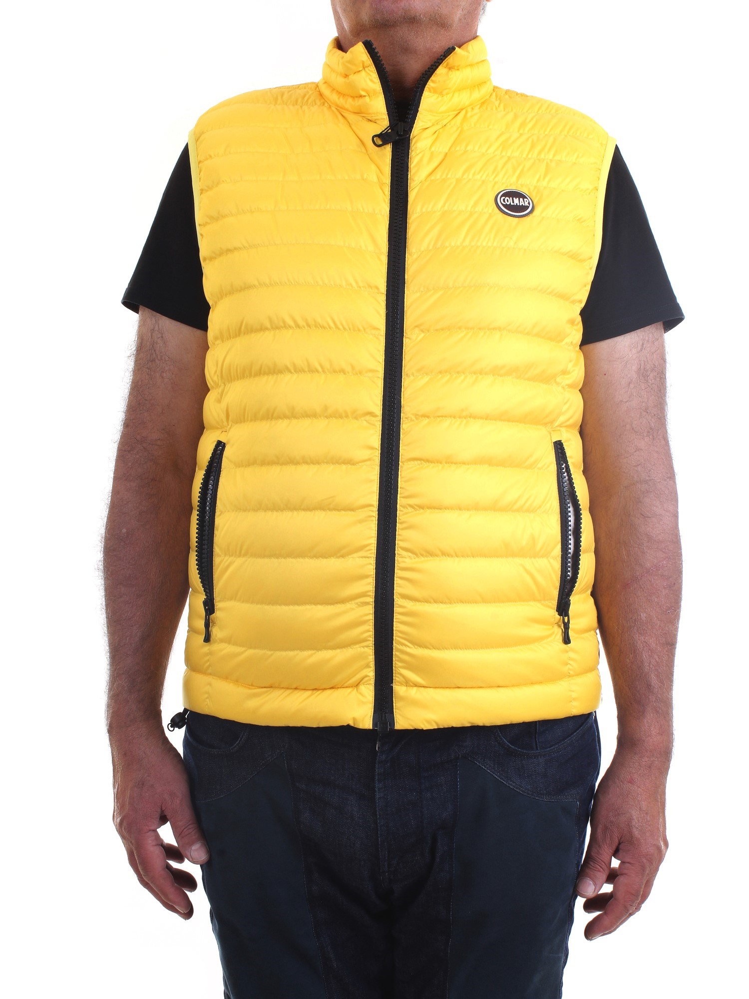 COLMAR ORIGINALS 1278R Yellow Clothing Man Gilet COLMAR ORIGINALS 1278R Yellow Clothing Man Gilet