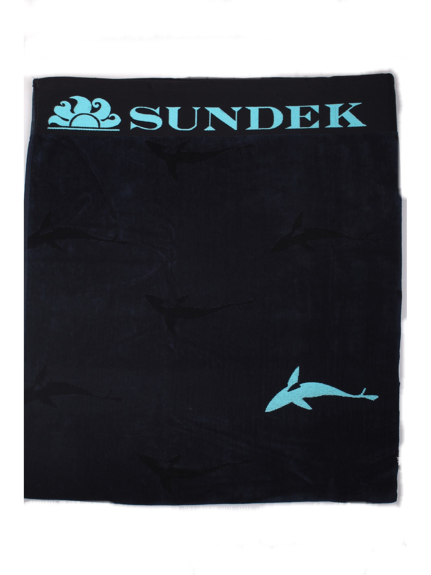 Sundek AM329ATC10SH Dark blue Accessories Unisex Beach towel Sundek AM329ATC10SH Dark blue Accessories Unisex Beach towel
