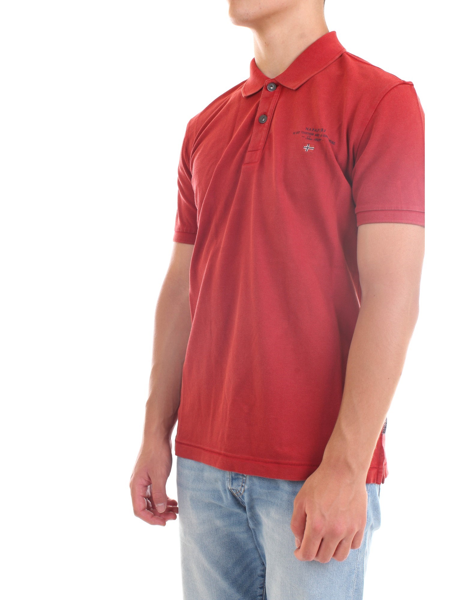 NAPAPIJRI NP0A4FA Bordeaux Clothing Man Polo shirt NAPAPIJRI NP0A4FA Bordeaux Clothing Man Polo shirt