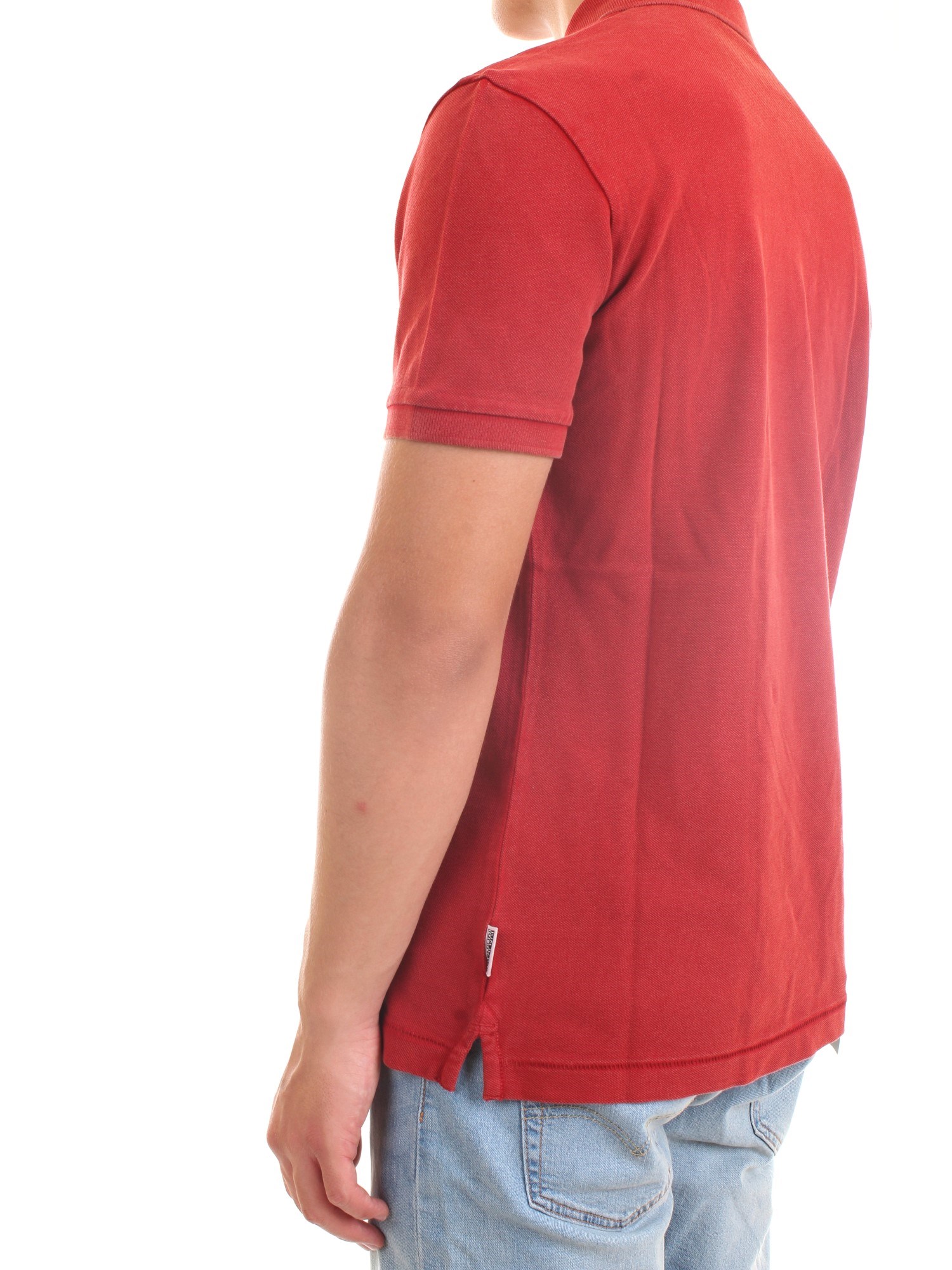 NAPAPIJRI NP0A4FA Bordeaux Clothing Man Polo shirt NAPAPIJRI NP0A4FA Bordeaux Clothing Man Polo shirt