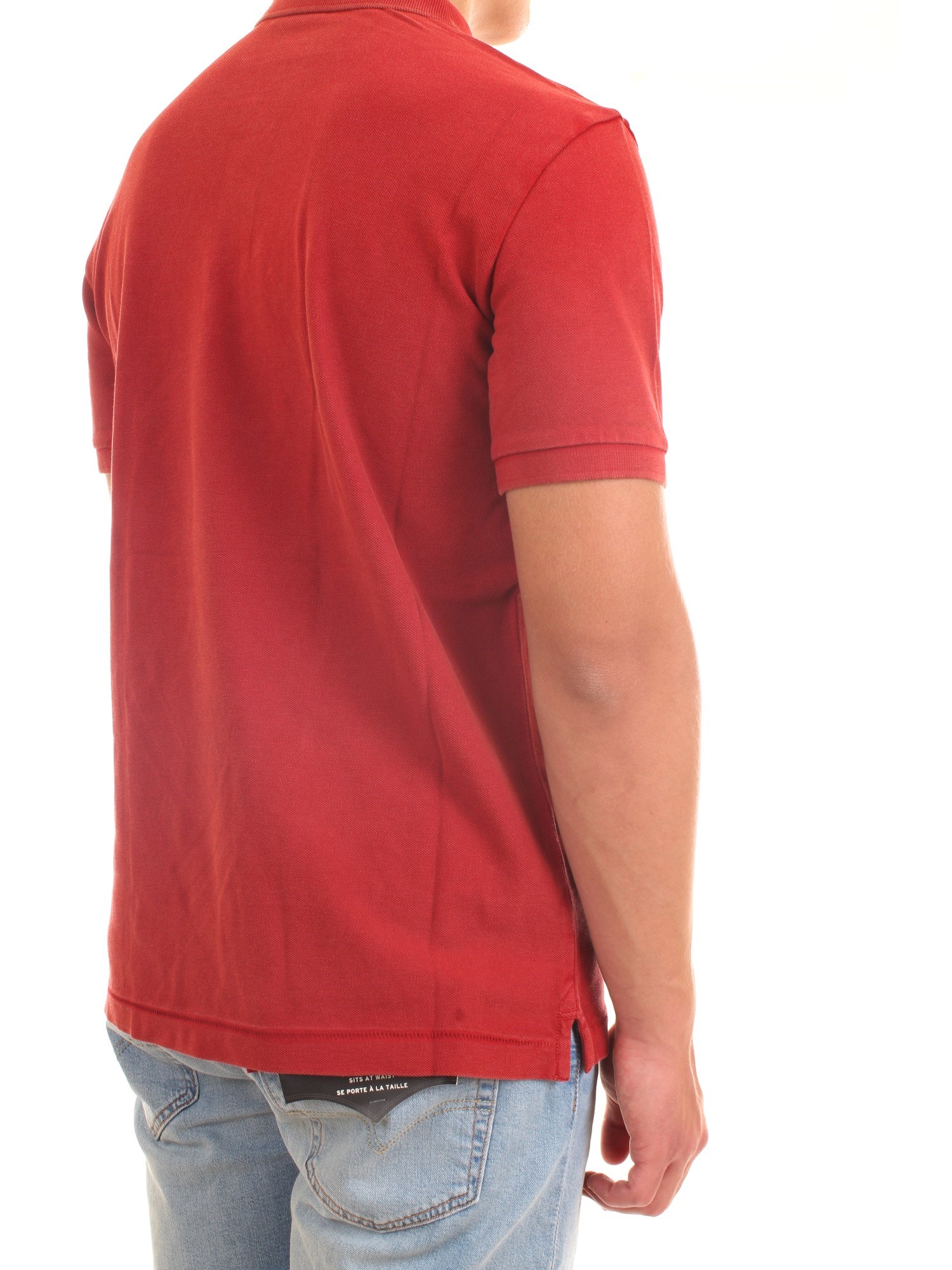 NAPAPIJRI NP0A4FA Bordeaux Clothing Man Polo shirt NAPAPIJRI NP0A4FA Bordeaux Clothing Man Polo shirt