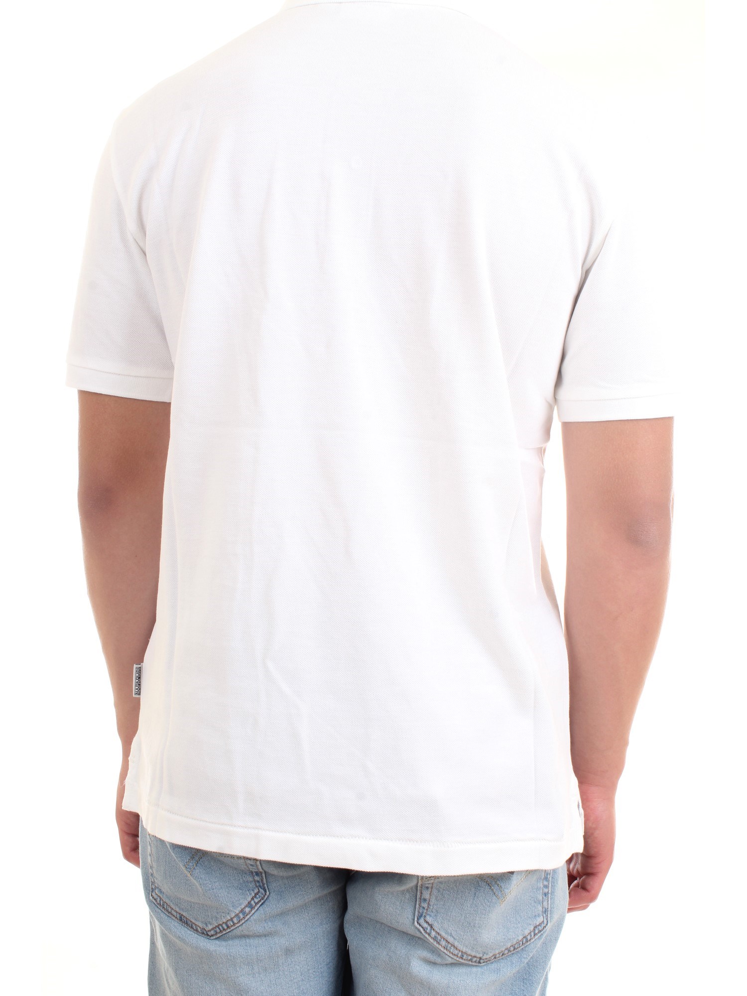 NAPAPIJRI NP0A4FA White Clothing Man Polo shirt NAPAPIJRI NP0A4FA White Clothing Man Polo shirt