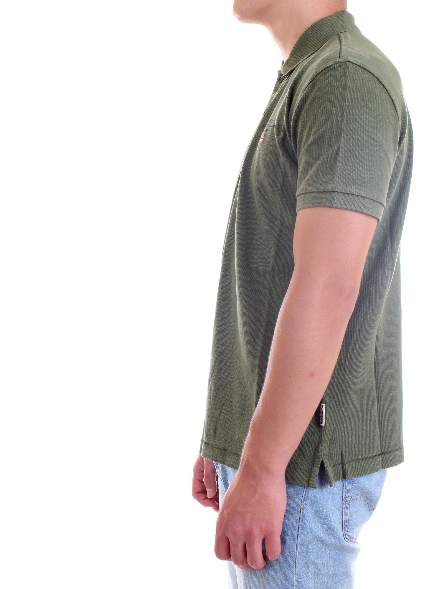NAPAPIJRI NP0A4FA Green Clothing Man Polo shirt NAPAPIJRI NP0A4FA Green Clothing Man Polo shirt
