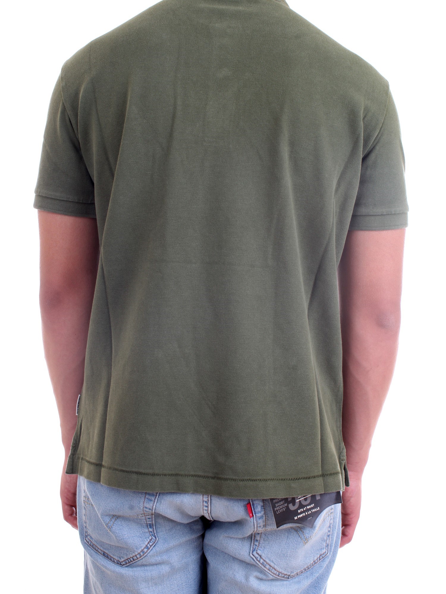 NAPAPIJRI NP0A4FA Green Clothing Man Polo shirt NAPAPIJRI NP0A4FA Green Clothing Man Polo shirt