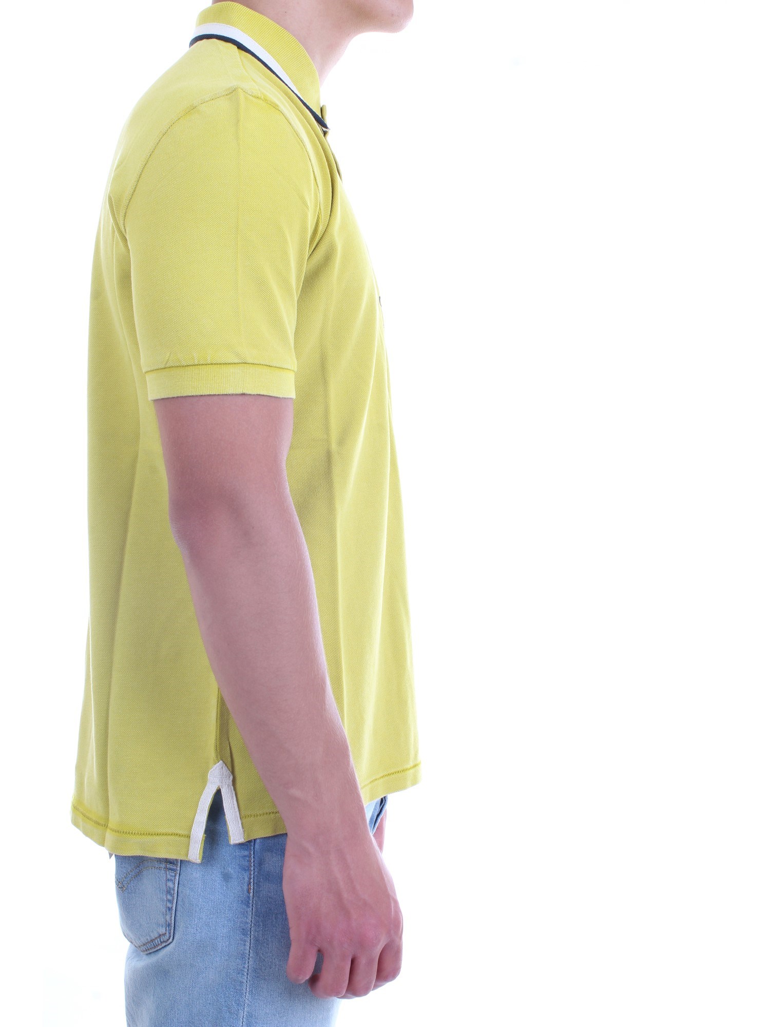 NAPAPIJRI NP0A4F6D Yellow Clothing Man Polo shirt NAPAPIJRI NP0A4F6D Yellow Clothing Man Polo shirt
