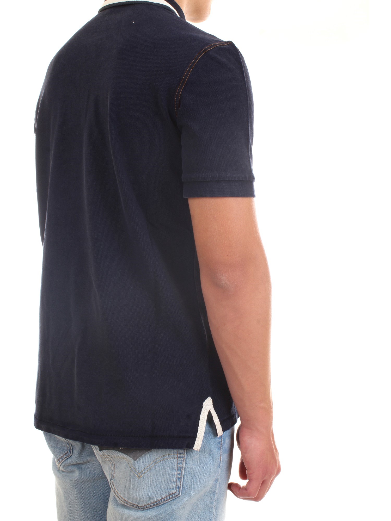 NAPAPIJRI NP0A4F6D Blue Clothing Man Polo shirt NAPAPIJRI NP0A4F6D Blue Clothing Man Polo shirt