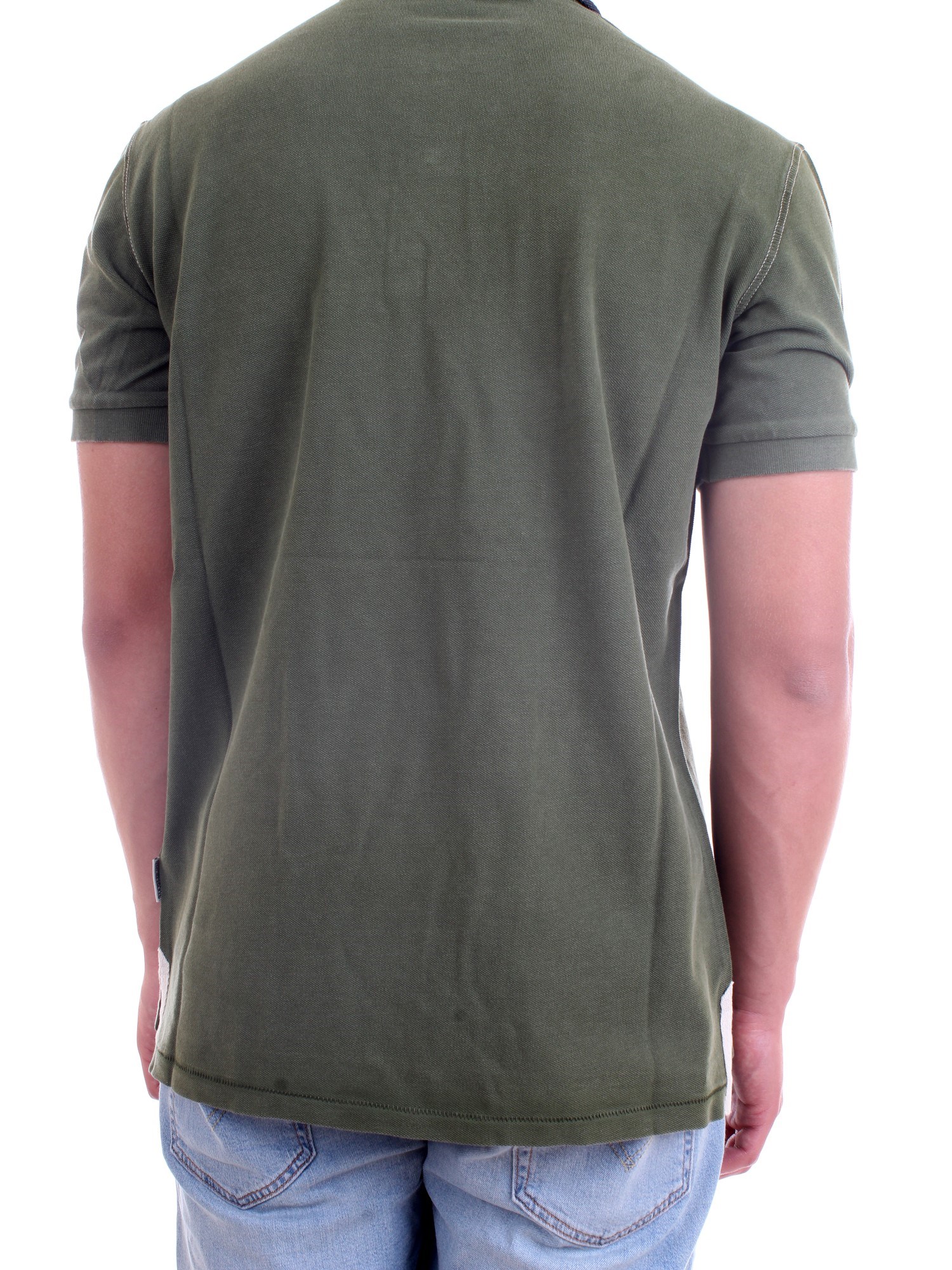 NAPAPIJRI NP0A4F6D Green Clothing Man Polo shirt NAPAPIJRI NP0A4F6D Green Clothing Man Polo shirt