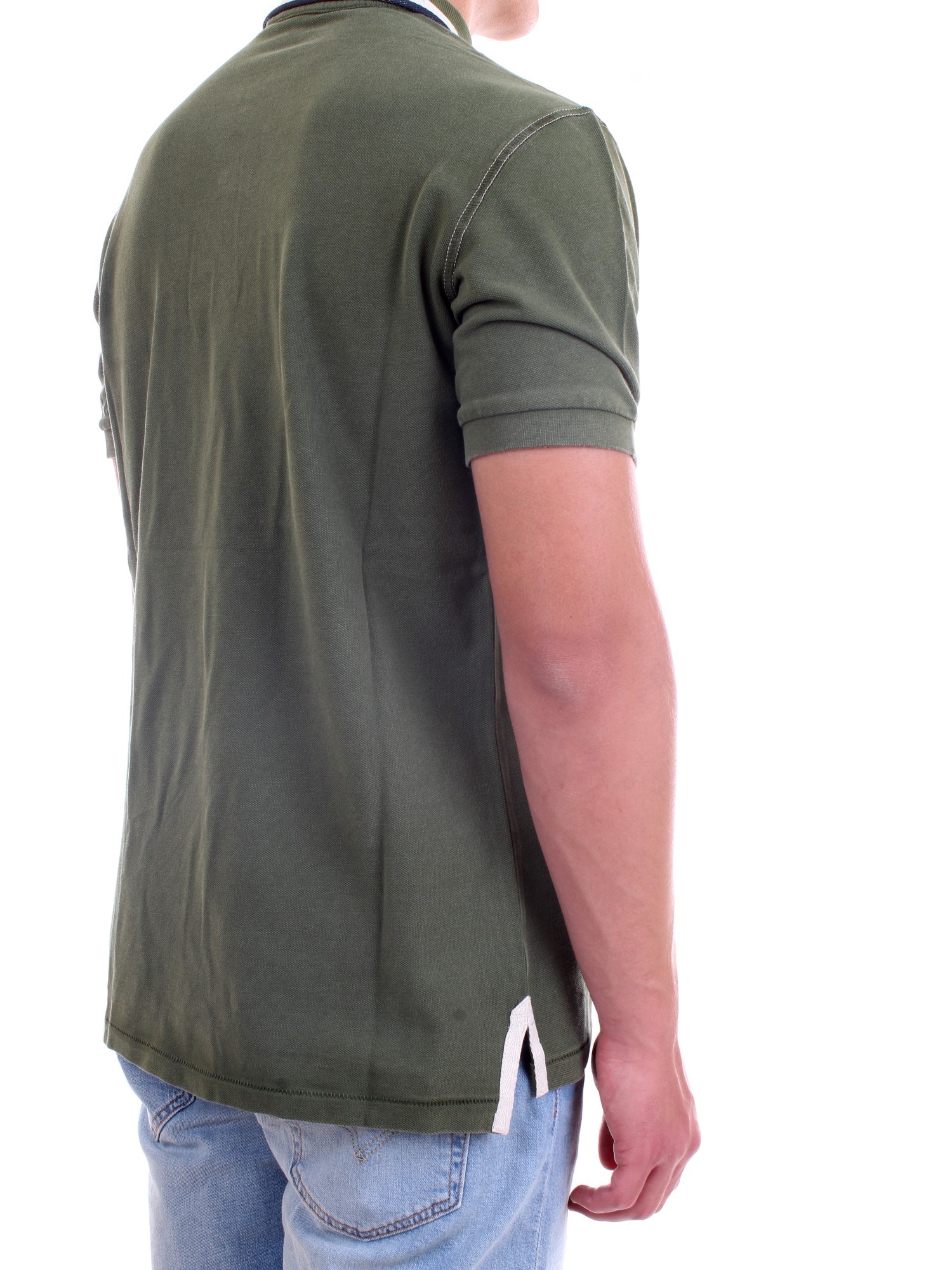 NAPAPIJRI NP0A4F6D Green Clothing Man Polo shirt NAPAPIJRI NP0A4F6D Green Clothing Man Polo shirt