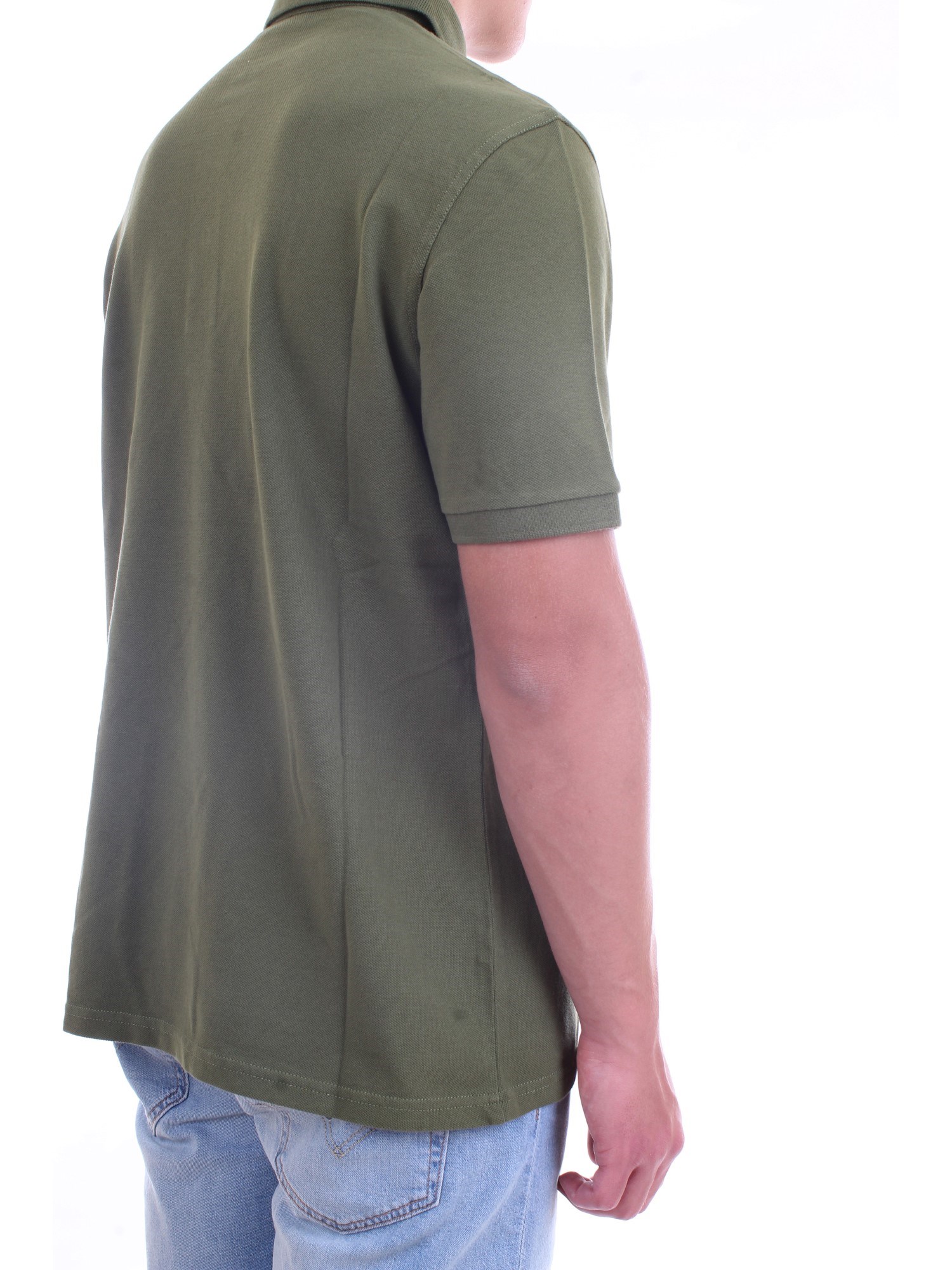 NAPAPIJRI NP0A4FUO Green Clothing Man Polo shirt NAPAPIJRI NP0A4FUO Green Clothing Man Polo shirt
