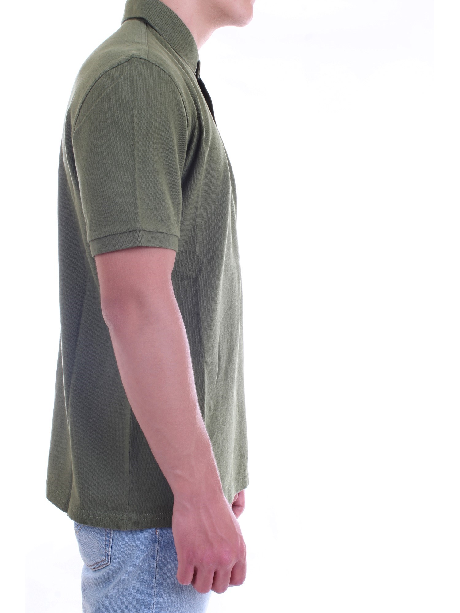 NAPAPIJRI NP0A4FUO Green Clothing Man Polo shirt NAPAPIJRI NP0A4FUO Green Clothing Man Polo shirt