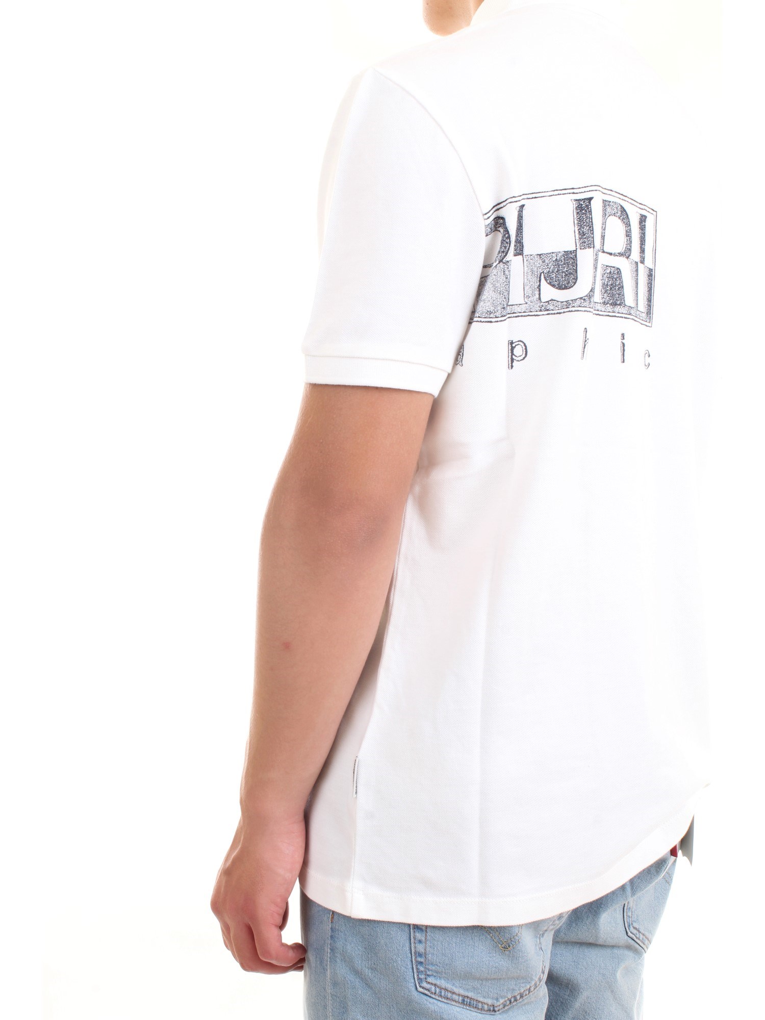 NAPAPIJRI NP0A4FA4 White Clothing Man Polo shirt NAPAPIJRI NP0A4FA4 White Clothing Man Polo shirt