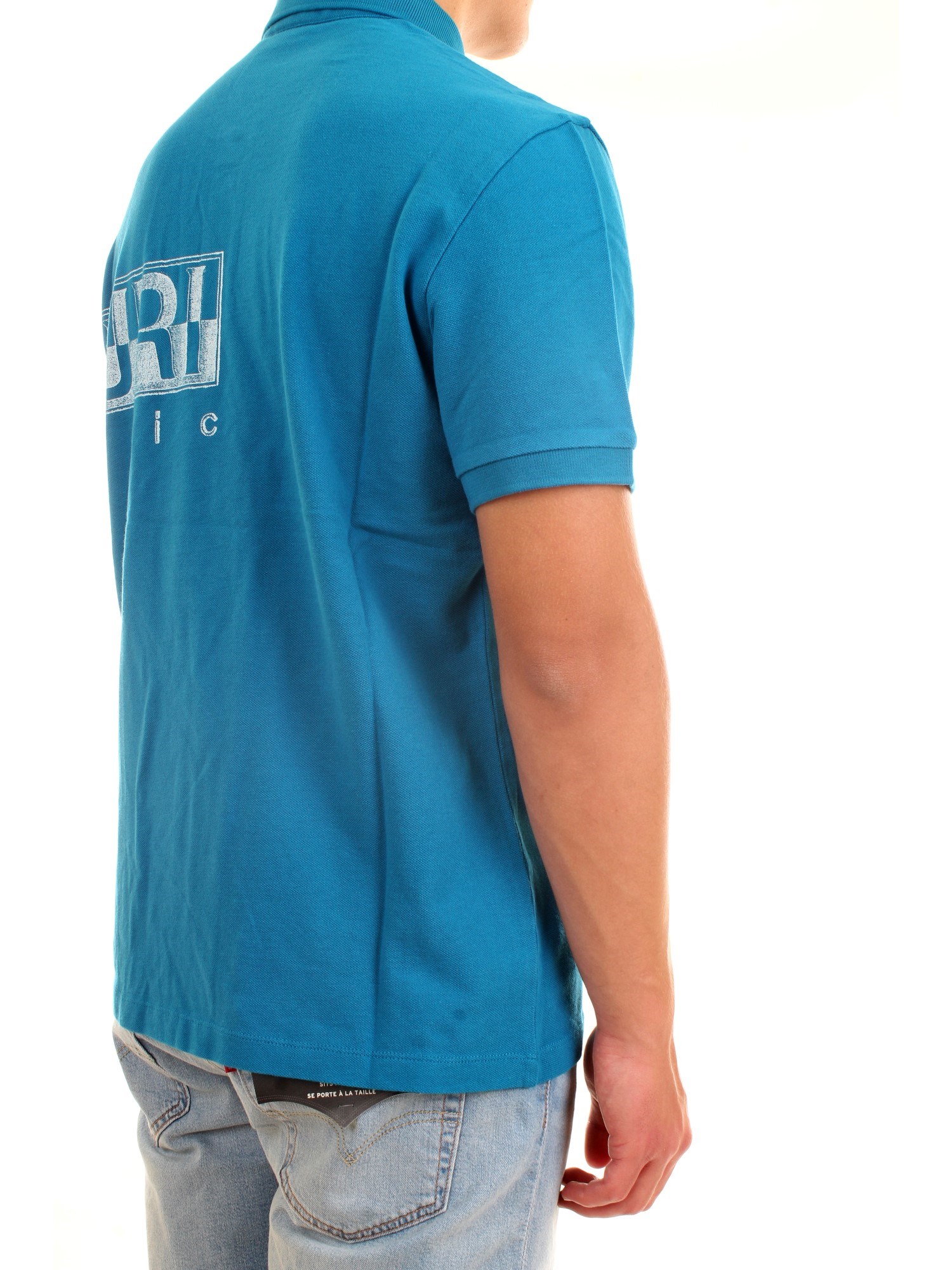 NAPAPIJRI NP0A4FA4 Light blue Clothing Man Polo shirt NAPAPIJRI NP0A4FA4 Light blue Clothing Man Polo shirt