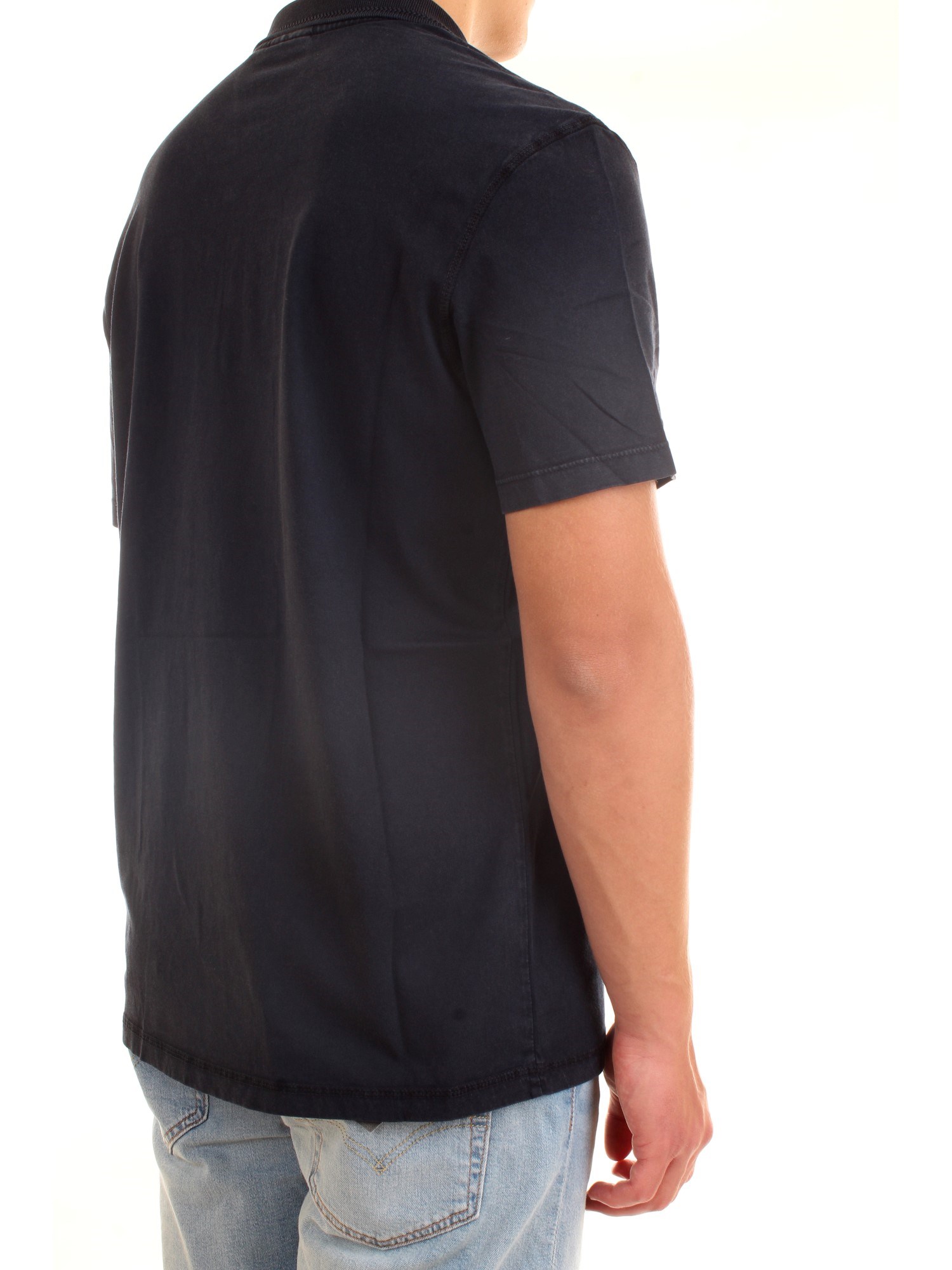 NAPAPIJRI NP0A4F9P Blue Clothing Man Polo shirt NAPAPIJRI NP0A4F9P Blue Clothing Man Polo shirt