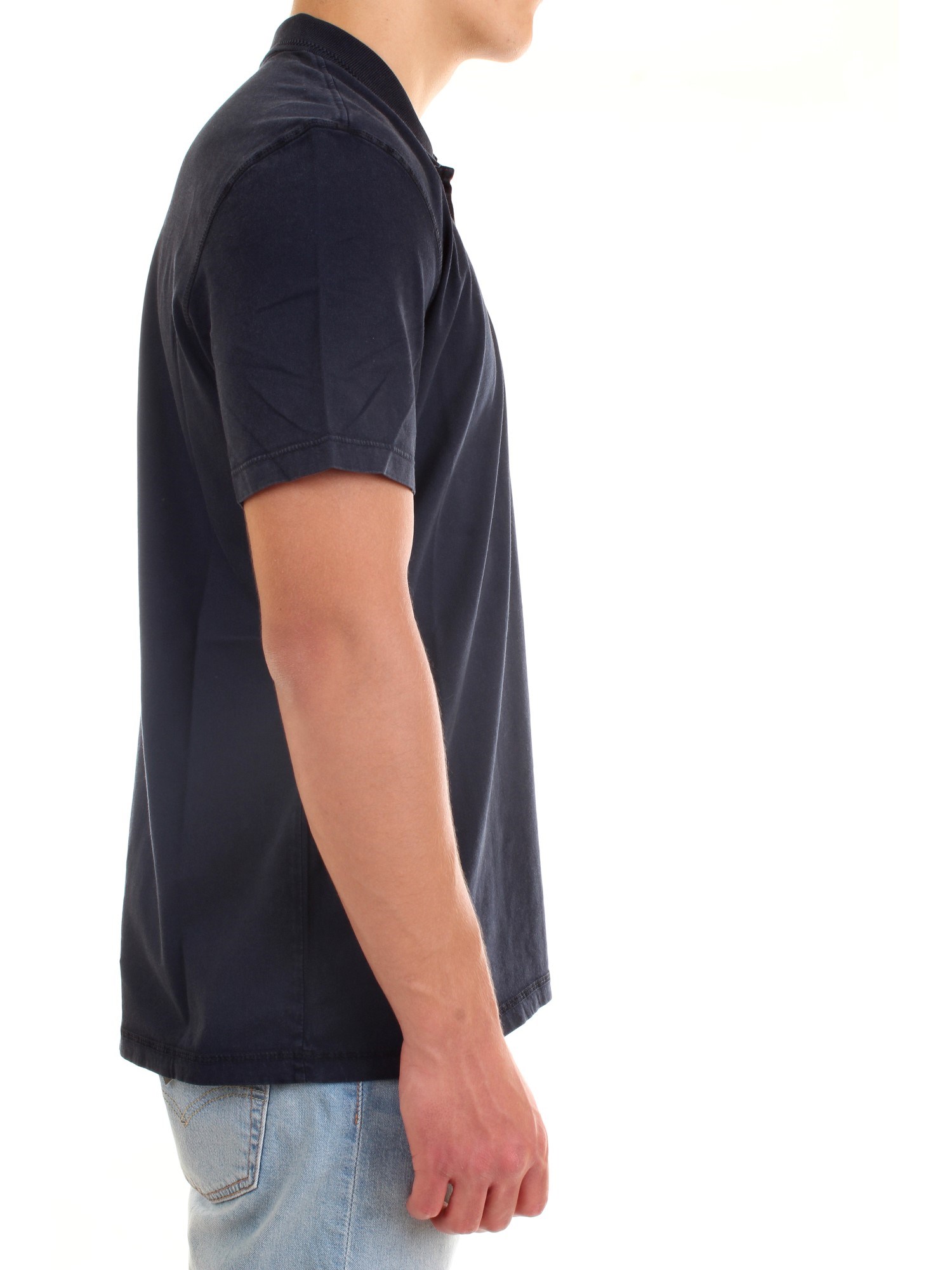 NAPAPIJRI NP0A4F9P Blue Clothing Man Polo shirt NAPAPIJRI NP0A4F9P Blue Clothing Man Polo shirt