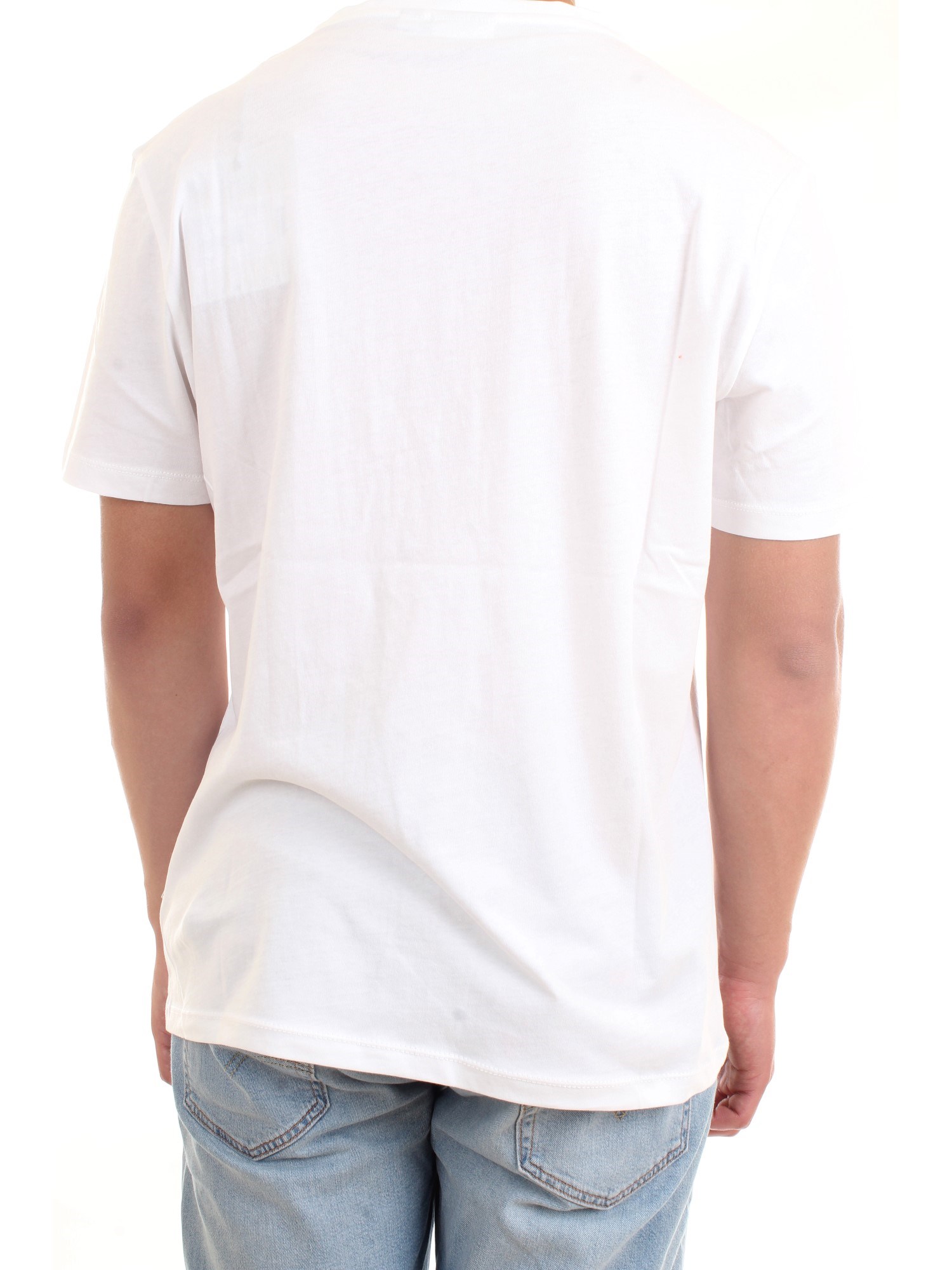 NAPAPIJRI NP0A4F9O White Clothing Man T-Shirt/Polo NAPAPIJRI NP0A4F9O White Clothing Man T-Shirt/Polo