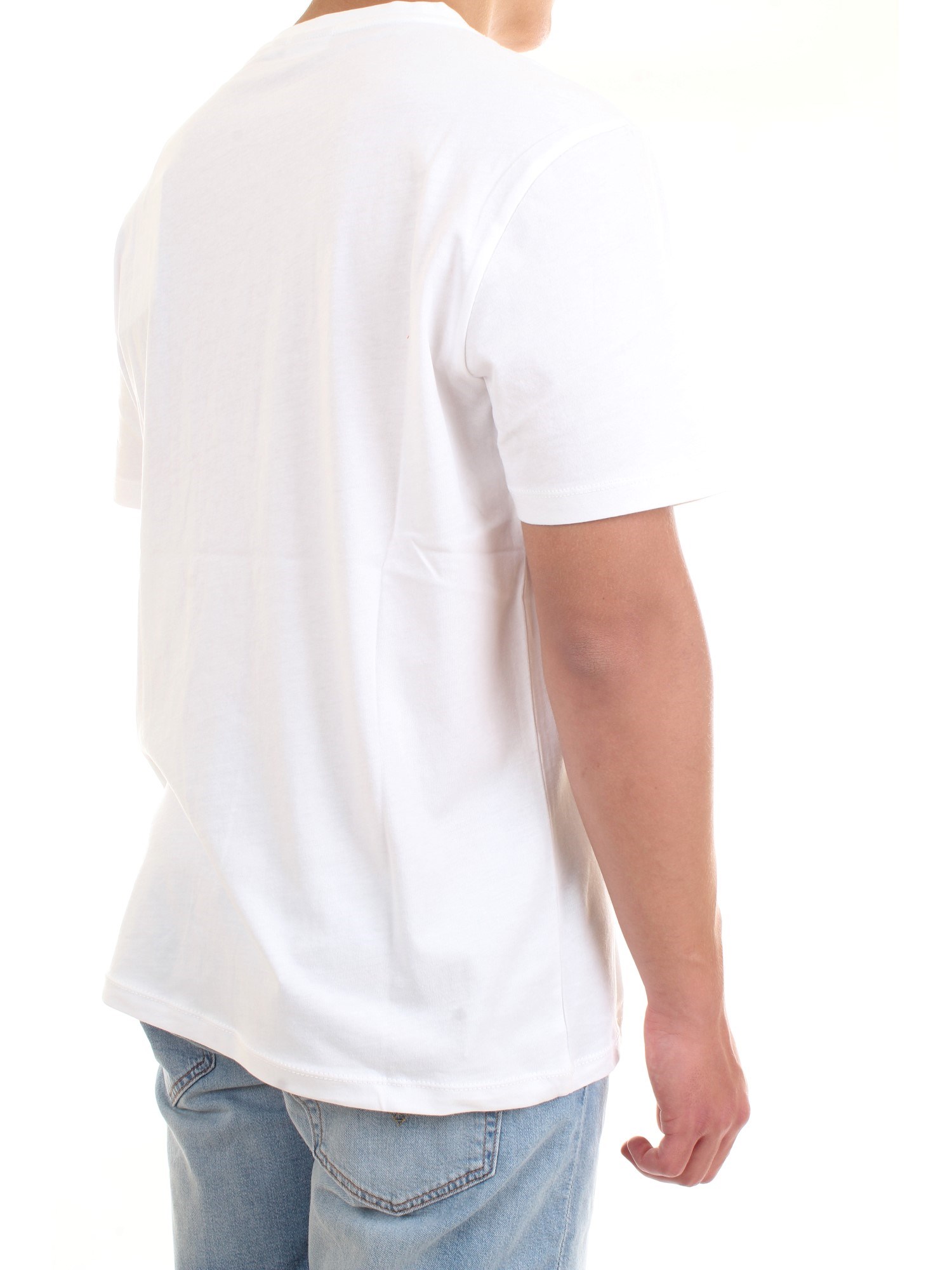 NAPAPIJRI NP0A4F9O White Clothing Man T-Shirt/Polo NAPAPIJRI NP0A4F9O White Clothing Man T-Shirt/Polo