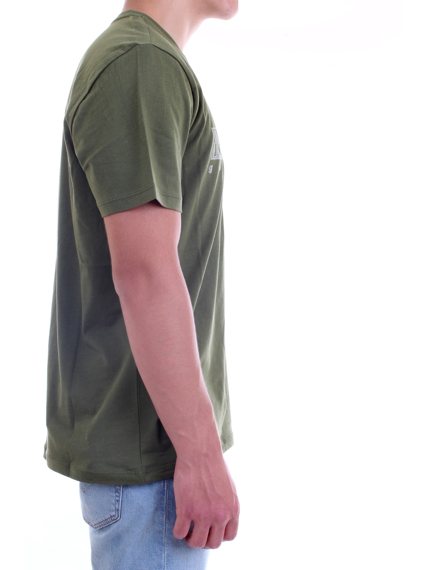 NAPAPIJRI NP0A4F9O Green Clothing Man T-Shirt/Polo NAPAPIJRI NP0A4F9O Green Clothing Man T-Shirt/Polo