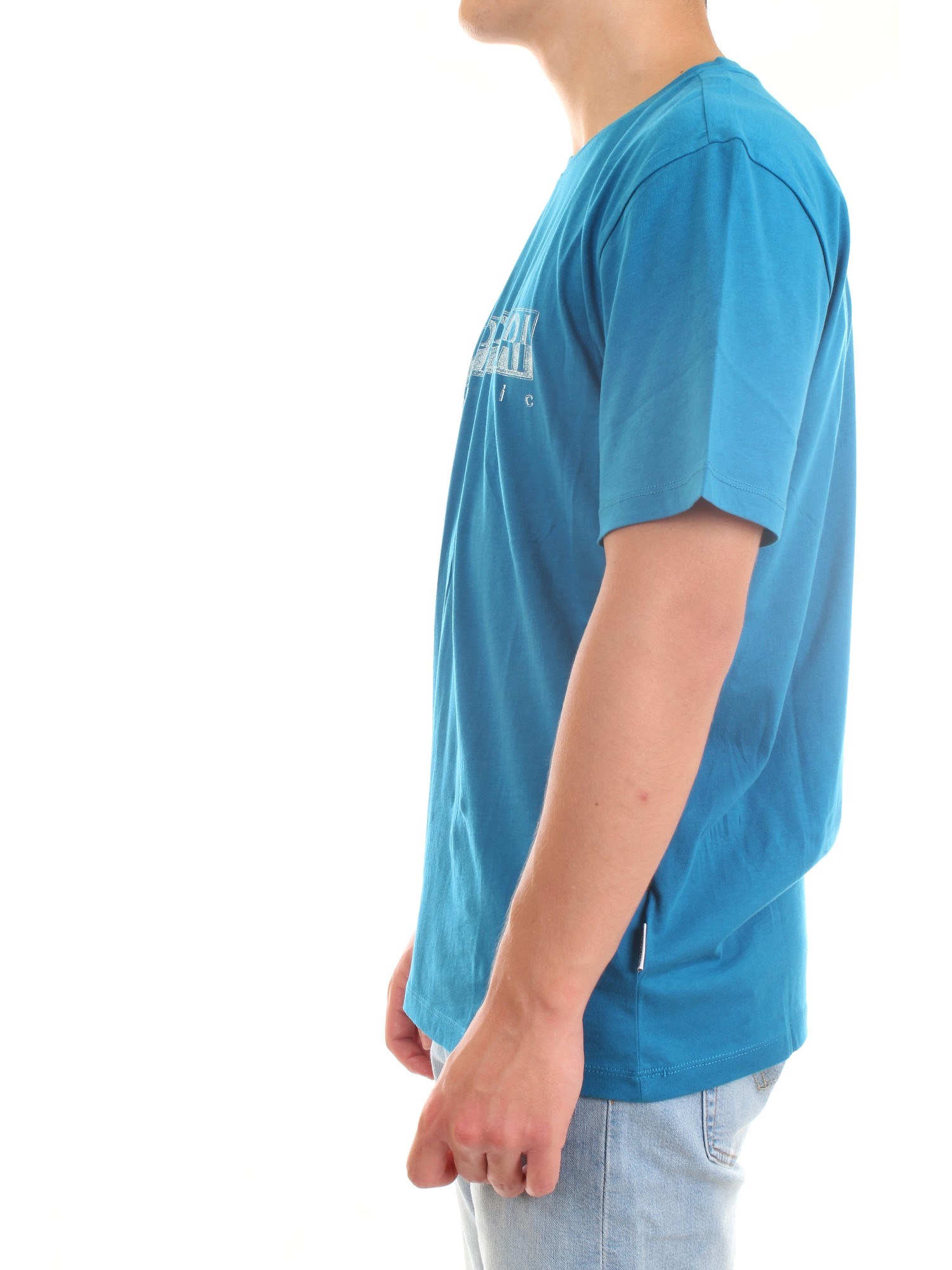NAPAPIJRI NP0A4F9O Light blue Clothing Man T-Shirt/Polo NAPAPIJRI NP0A4F9O Light blue Clothing Man T-Shirt/Polo