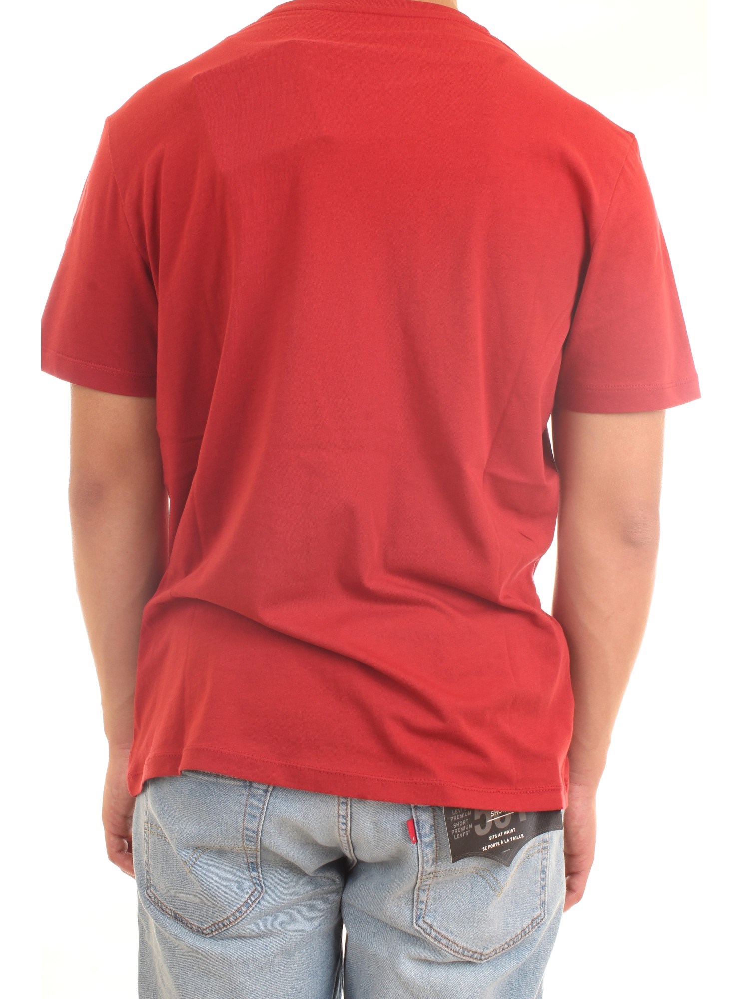 NAPAPIJRI NP0A4F9O Red Clothing Man T-Shirt/Polo NAPAPIJRI NP0A4F9O Red Clothing Man T-Shirt/Polo